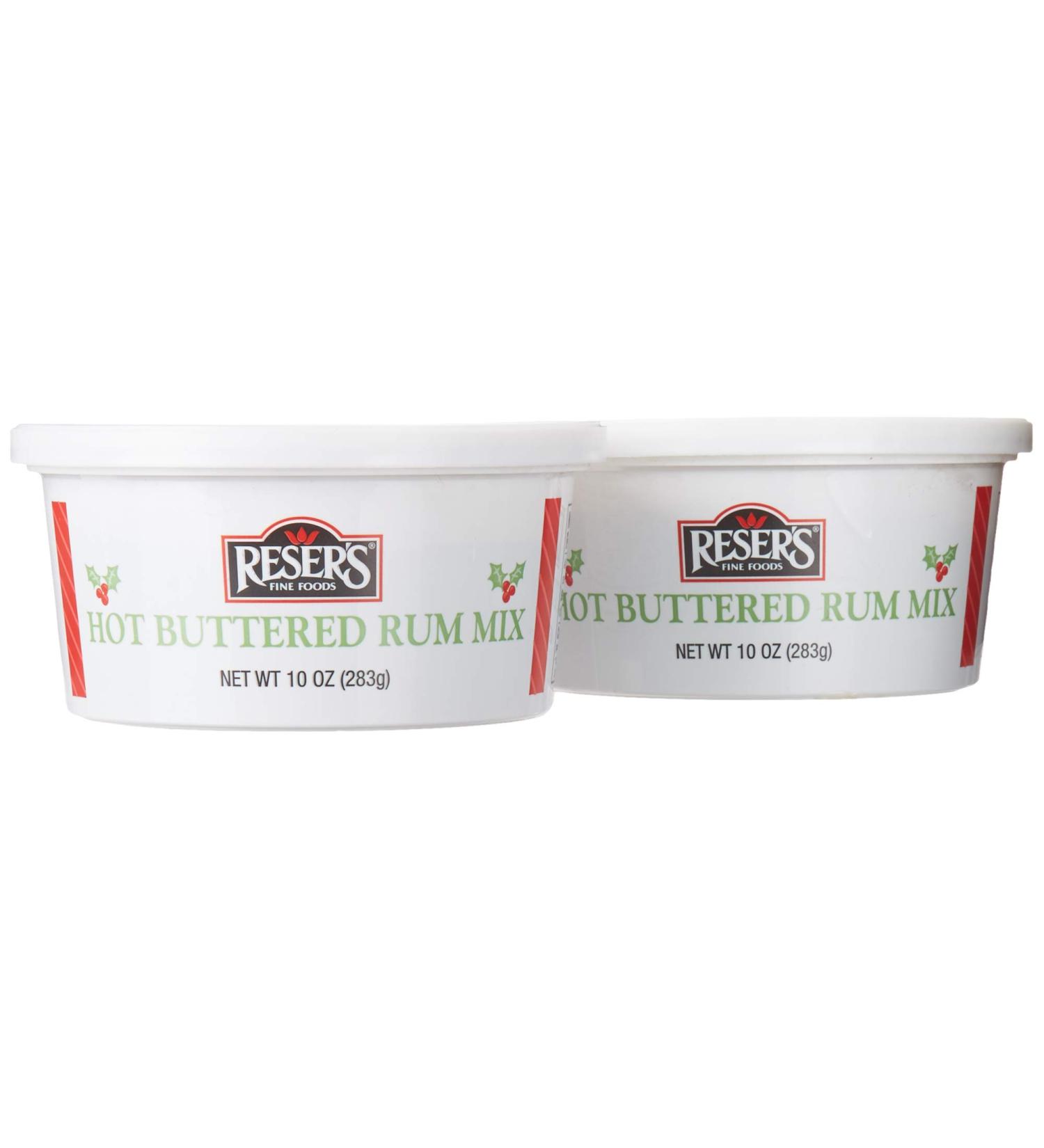 Reser's Hot Buttered Rum Hot Toddy Mix 10 Oz. (Pack of 2) - Delicious Winter Drink Blend - Buy Online on GoSupps.com