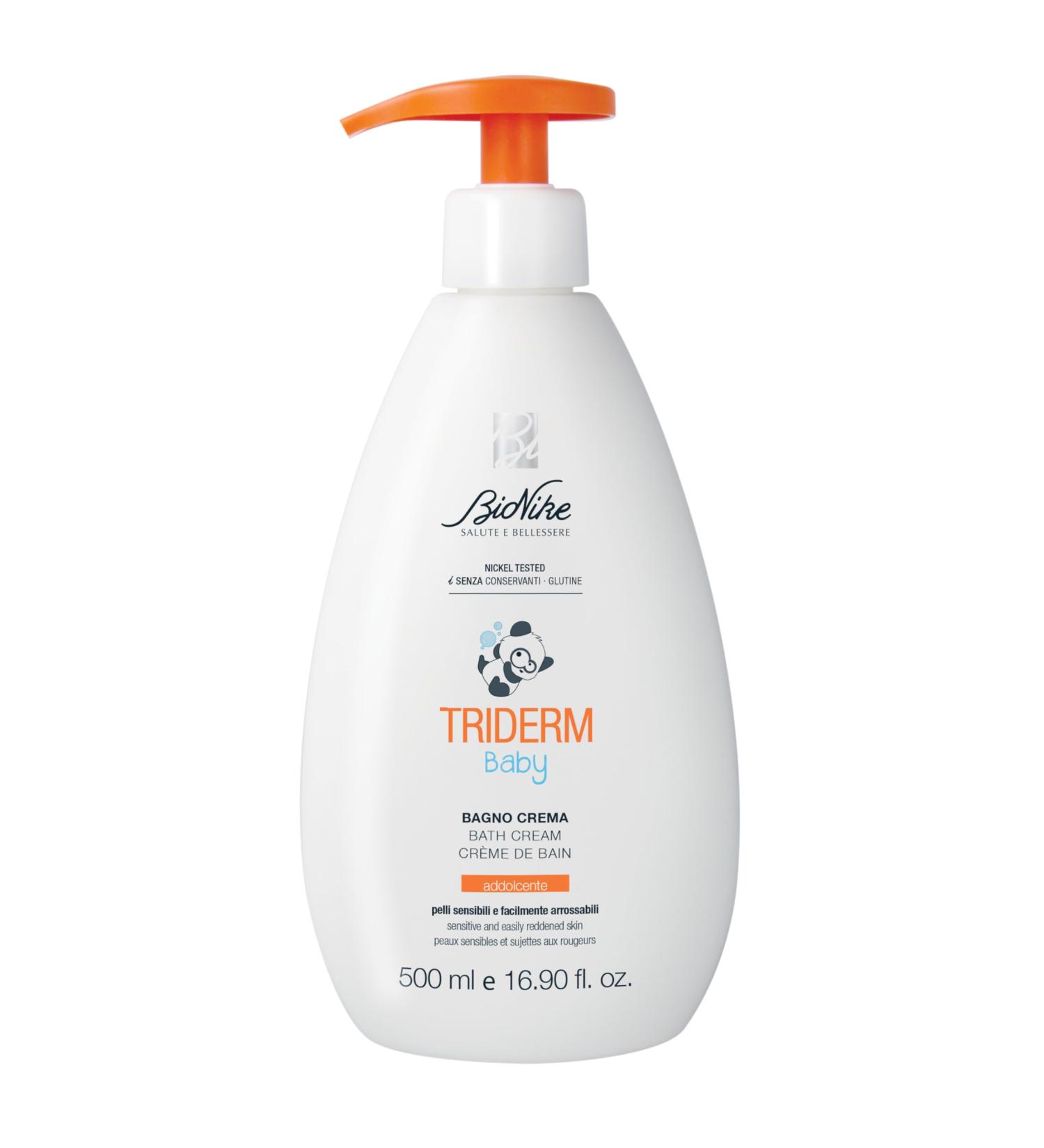 BioNike Triderm Baby - Bagno Crema Detergente Neonati E Bambini 500ml - Buy Online on GoSupps.com