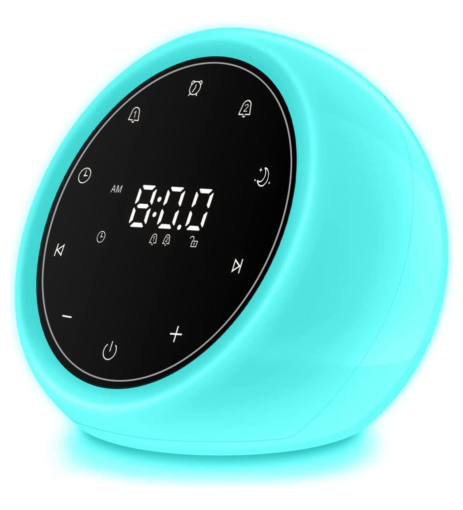 2022 New Version White Noise Machine with 2 Alarm Clock, 20 Soothing Sounds, 7 Color Night Light - Touch Control Sound Machine for Adults & Babies | Adjustable Volume, 5 Timer, Memory Function - Buy Online on GoSupps.com