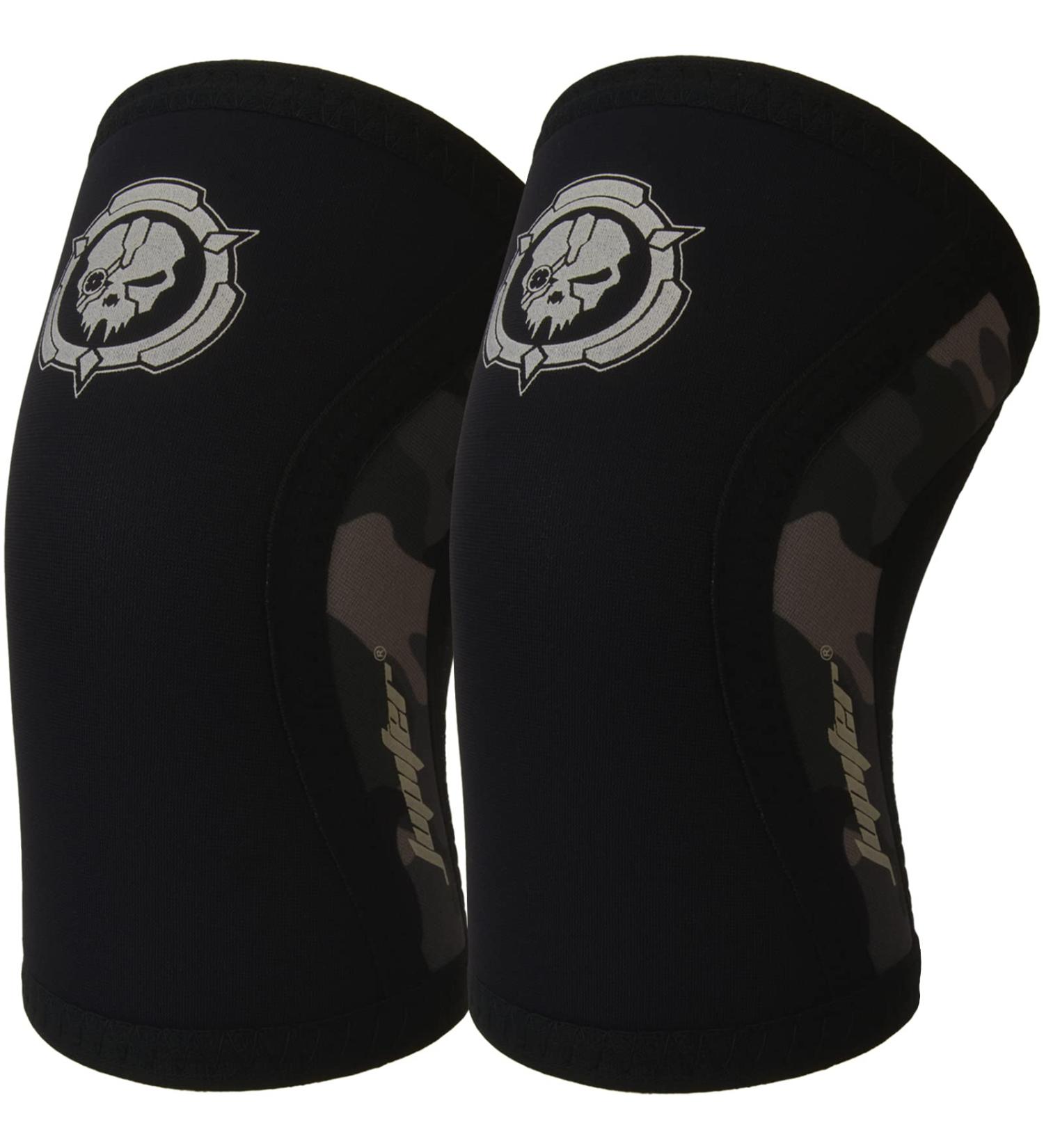 Jupiter Elbow Sleeves Pair - 5mm Neoprene Compression Brace for Squat Weightlifting Powerlifting Basketball & Tennis - Unisex XX-Large (Black - Buy Online on GoSupps.com