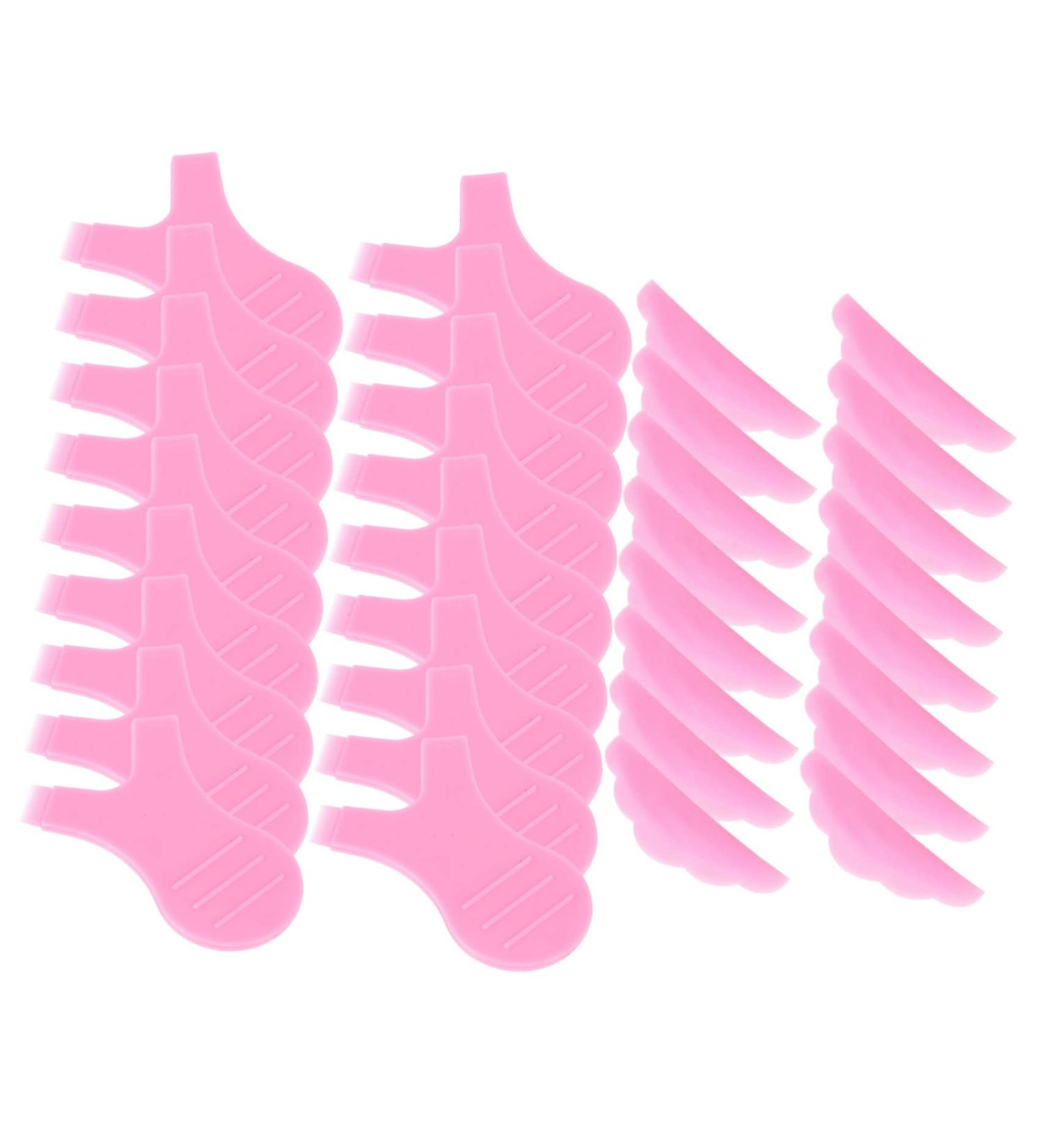 Buy Hemoton Eyelash Silicone Gasket Set - Pink Extend Plastic Triple | Best Quality for International Shipping - Buy Online on GoSupps.com