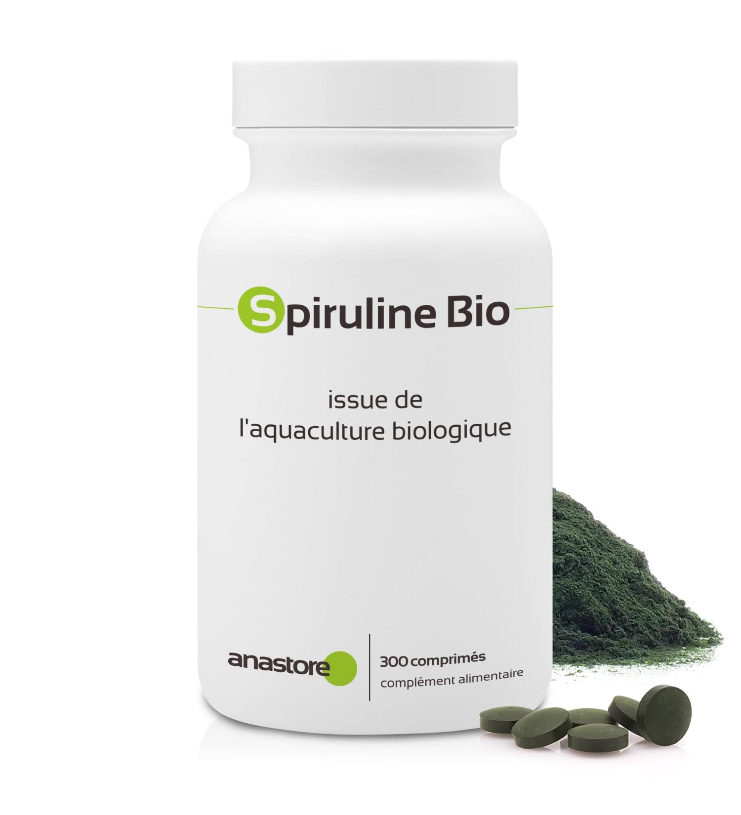 Organic Spirulina * 500 mg / 300 Tablets * From Organic Aquaculture * Antioxidants Cardiovascular Deficiencies Energy Emotional Balance Immune Sports Performance Weight - Buy Online on GoSupps.com