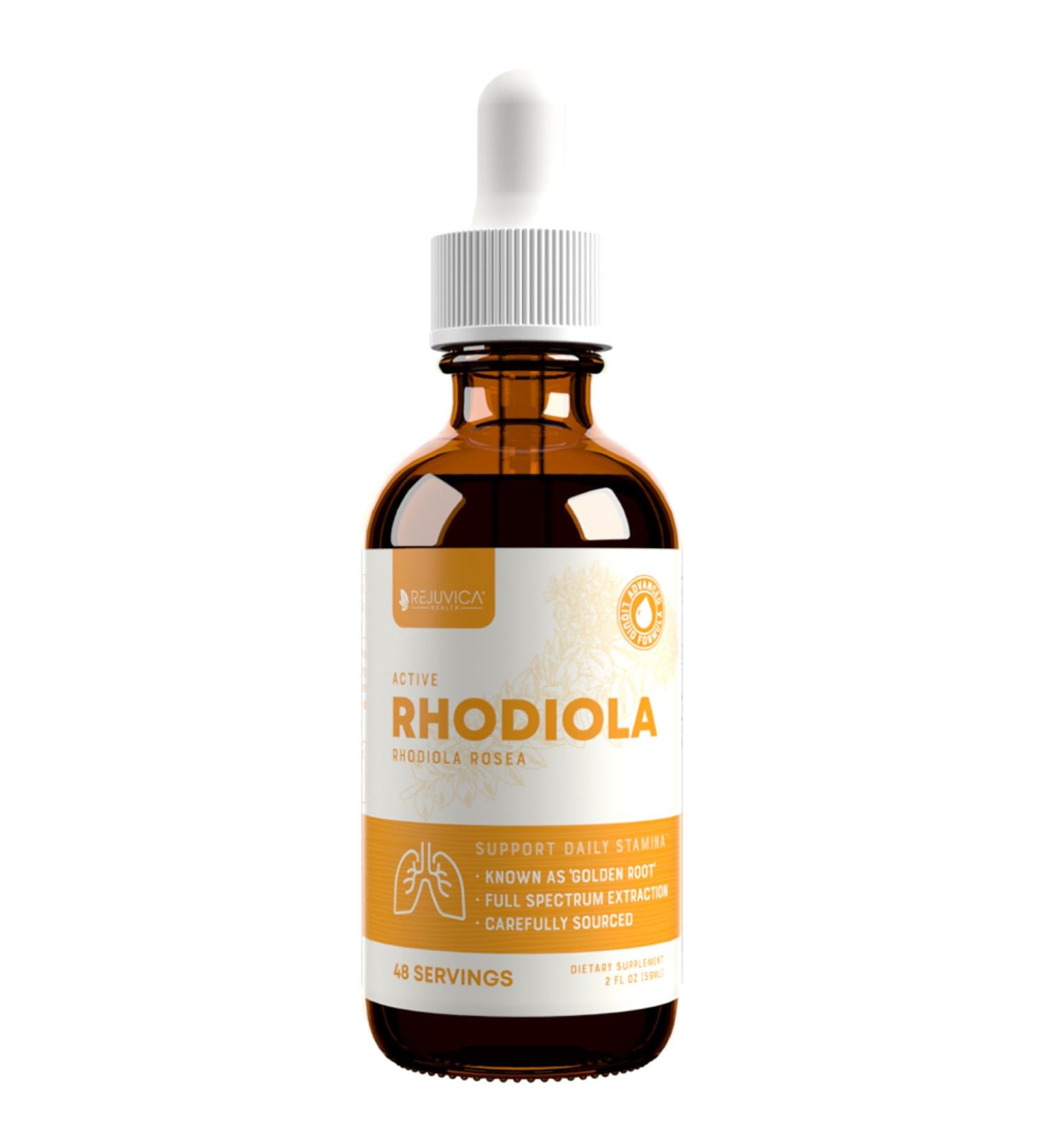 Active Rhodiola Root Extract - Natural Rosavins Liquid Supplement for Energy & Stress Relief | International Shipping Available - Buy Online on GoSupps.com