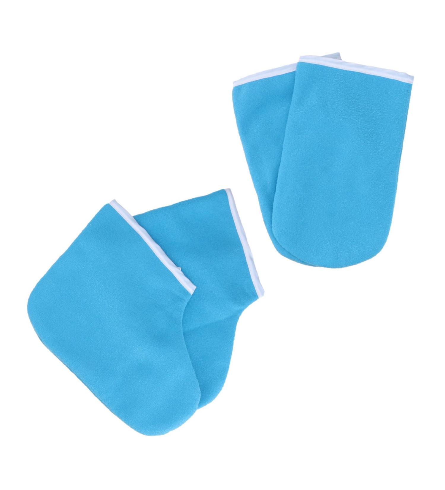 Hohopeti Moufles et Chaussettes Cir es pour Bain de Paraffine Taille Unique Profond Bleu Hydratants Soins des Mains et Pieds Usage Professionnel Spa - Buy Online on GoSupps.com
