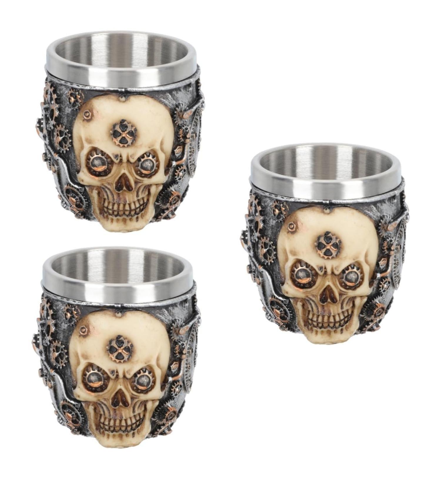 Beaupretty 3-St Soap Bowl for Shaving - Stainless Steel Razor & Brush Cup for Men | Premium Shaving Tools - Buy Online on GoSupps.com