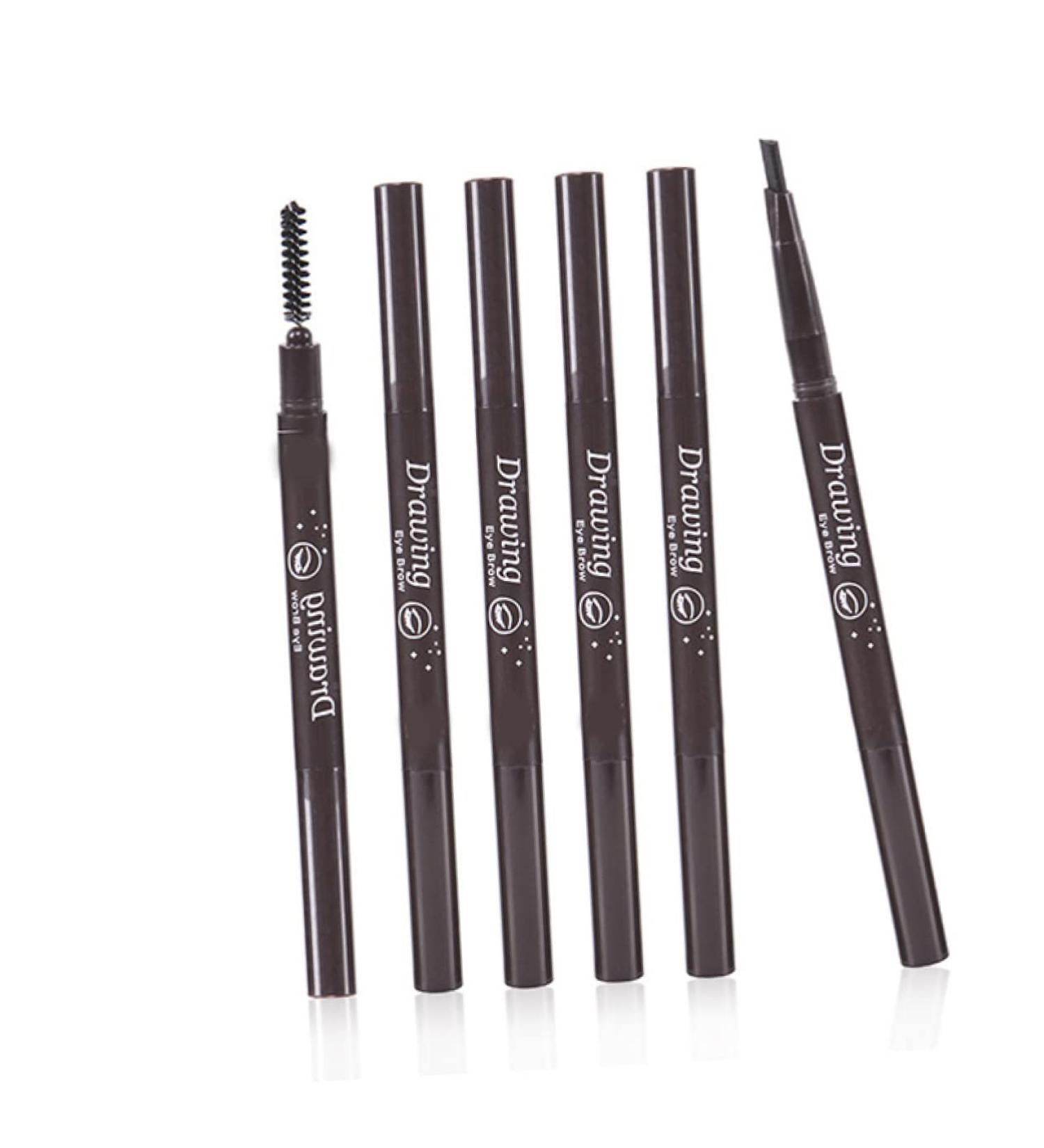 TOVINANNA 2 1 Eye Brow Brush Eyebrow Filler Eyebrow Brush Eyebrow Pencil Brush To Rotate Set Water Proof - Buy Online on GoSupps.com