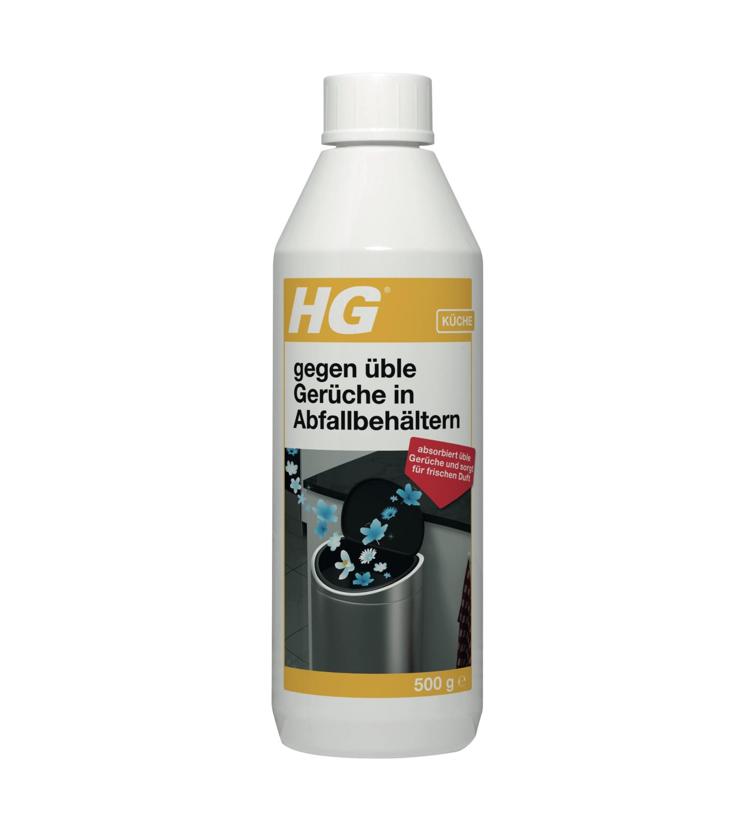 HG Bad Smell Remover for Waste Containers - 500ml Trash Can Odor Absorber & Freshener - Buy Online on GoSupps.com