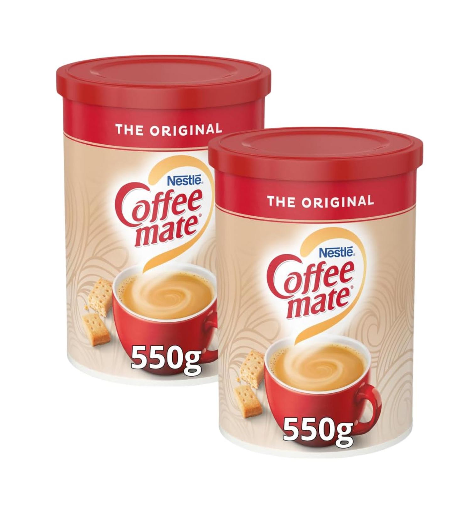 Coffee Whitener Bundle Containing Nestle Coffee Mate Original 550g (2 Pack)