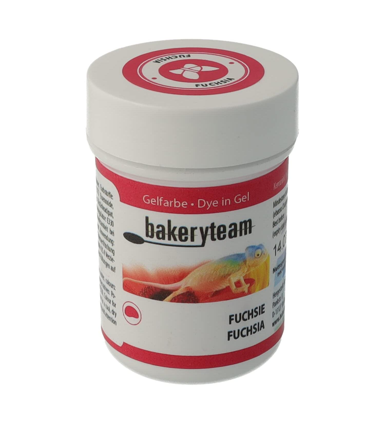 bakeryteam Food Coloring Icing Color Gel Color Fuchsia 35 g