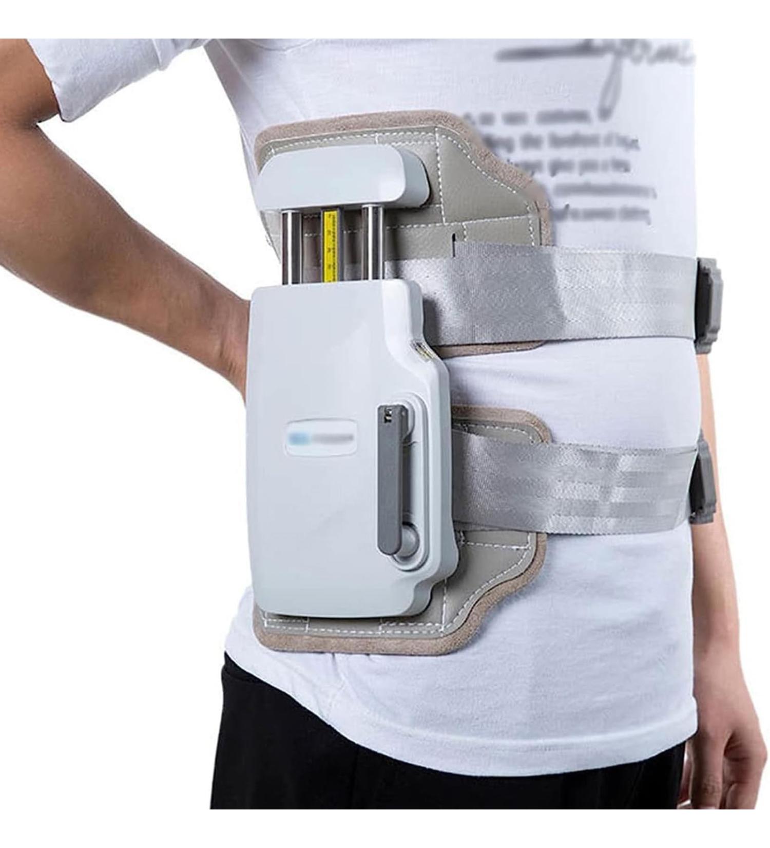 Portable Lumbar Decompressor - Manual Traction Device for Herniated Discs | 450N Tensile Force Synchronous Design - Buy Online on GoSupps.com
