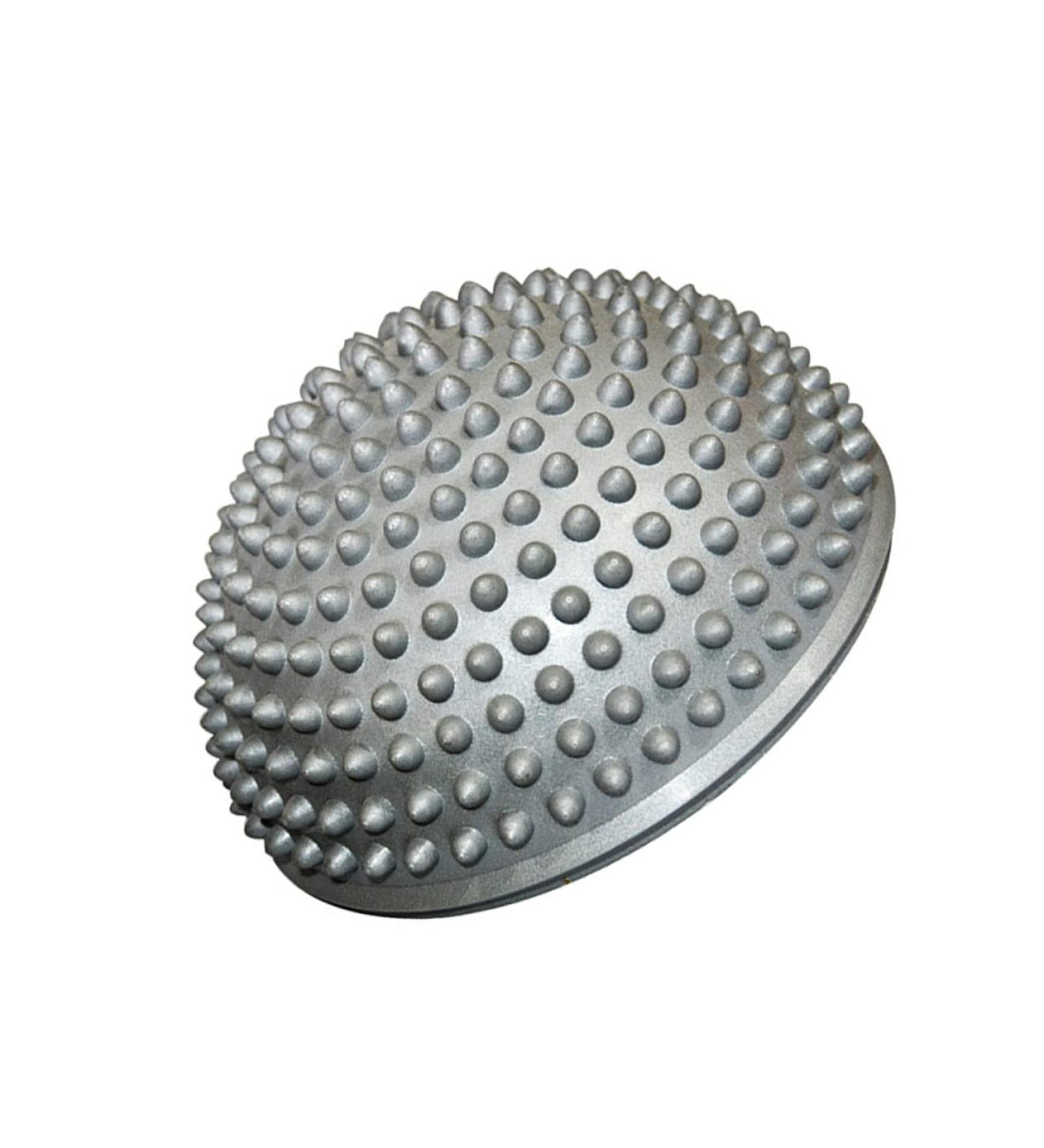 Durian Ball Foot Massage Balls for Plantar Fasciitis | Spiky Massage Tools for Leg Roller Fitness | 16x16x8cm Gray PVC Massage Accessories - Buy Online on GoSupps.com