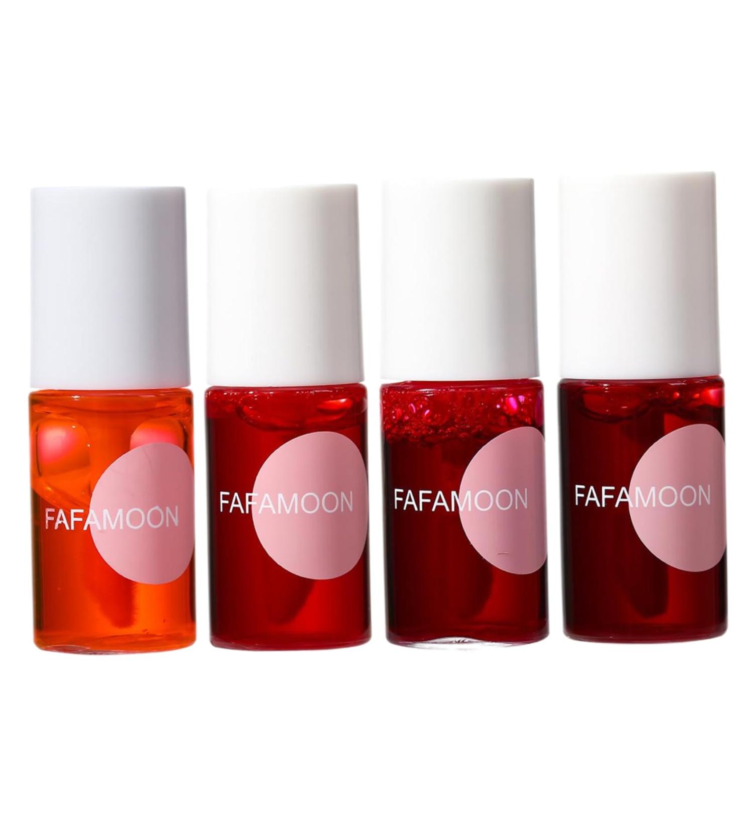 4 PCS Lip Glaze Set - Natural Waterproof Lip Gloss | Long-Lasting Non-Sticky Fruit-Flavored Lip Stain for Daily Use - Buy Online on GoSupps.com