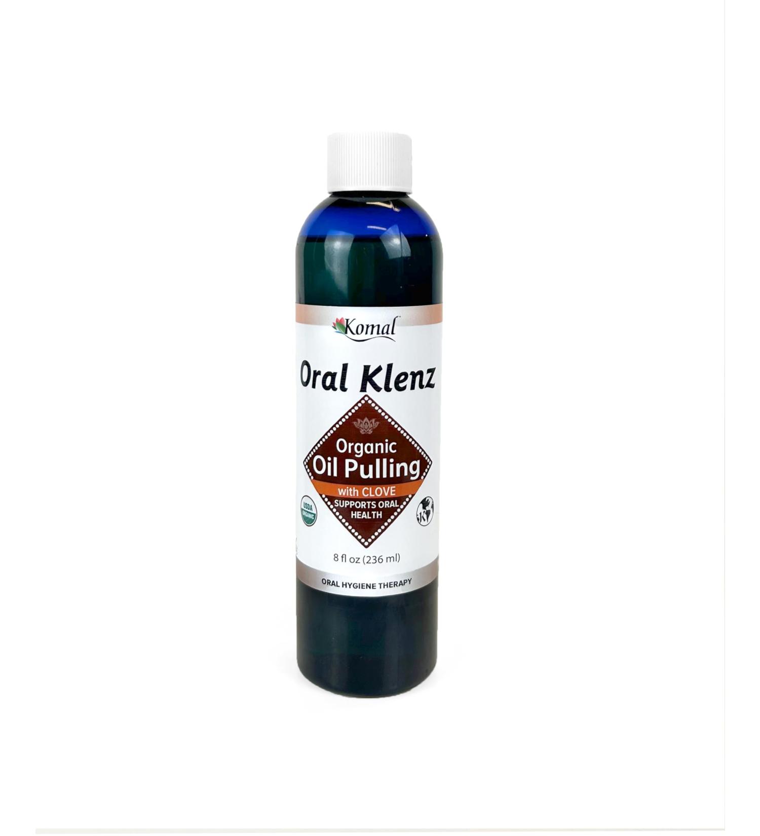 AyurBest Oral Klenz Clove/Oil Pulling USDA Certified Organic 8 fl oz - Buy Online on GoSupps.com