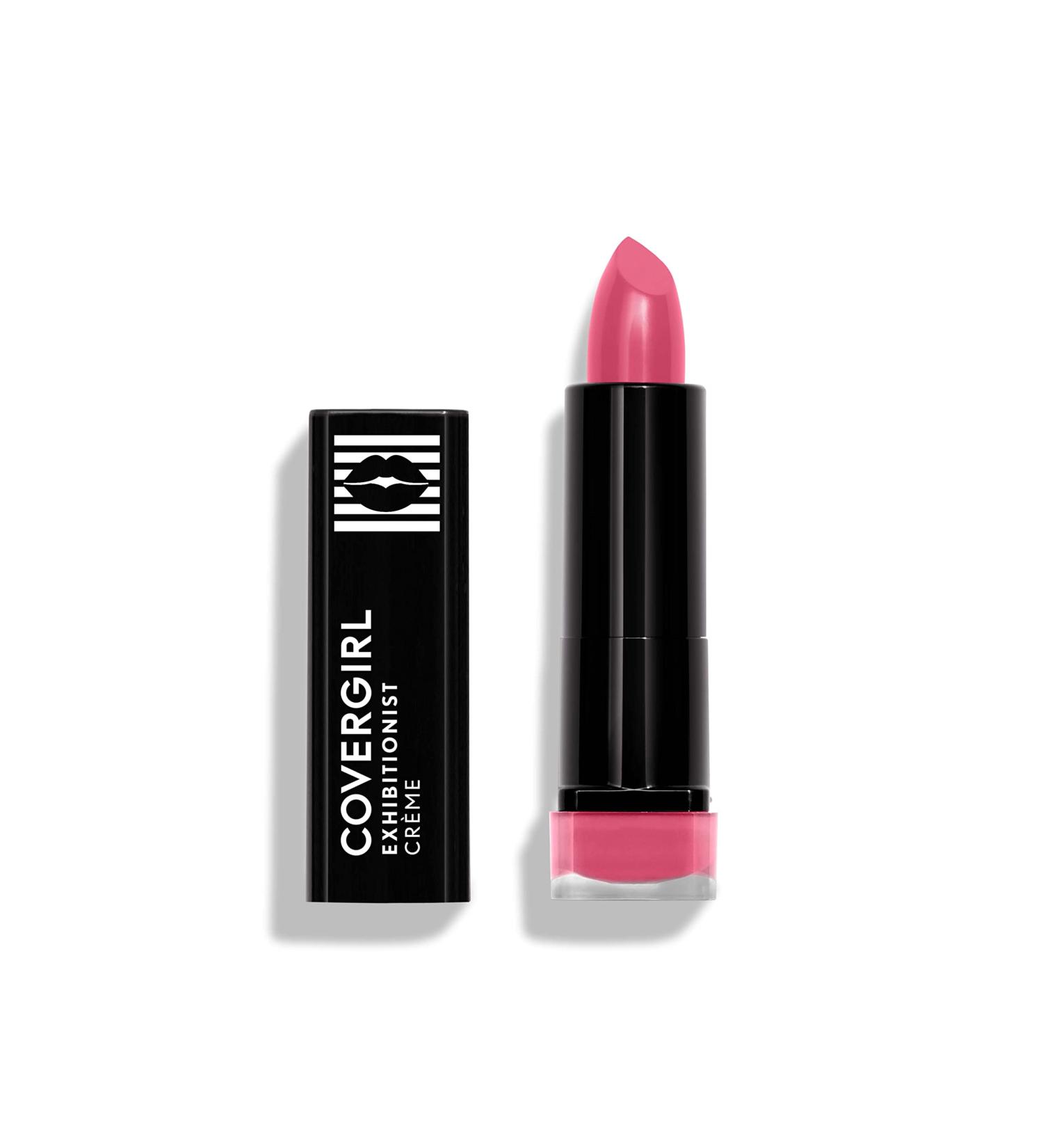 COVERGIRL Exhibitionist Cream Lipstick Rose Paradise 0.12 oz - Vibrant Rose Shade - Buy Online on GoSupps.com