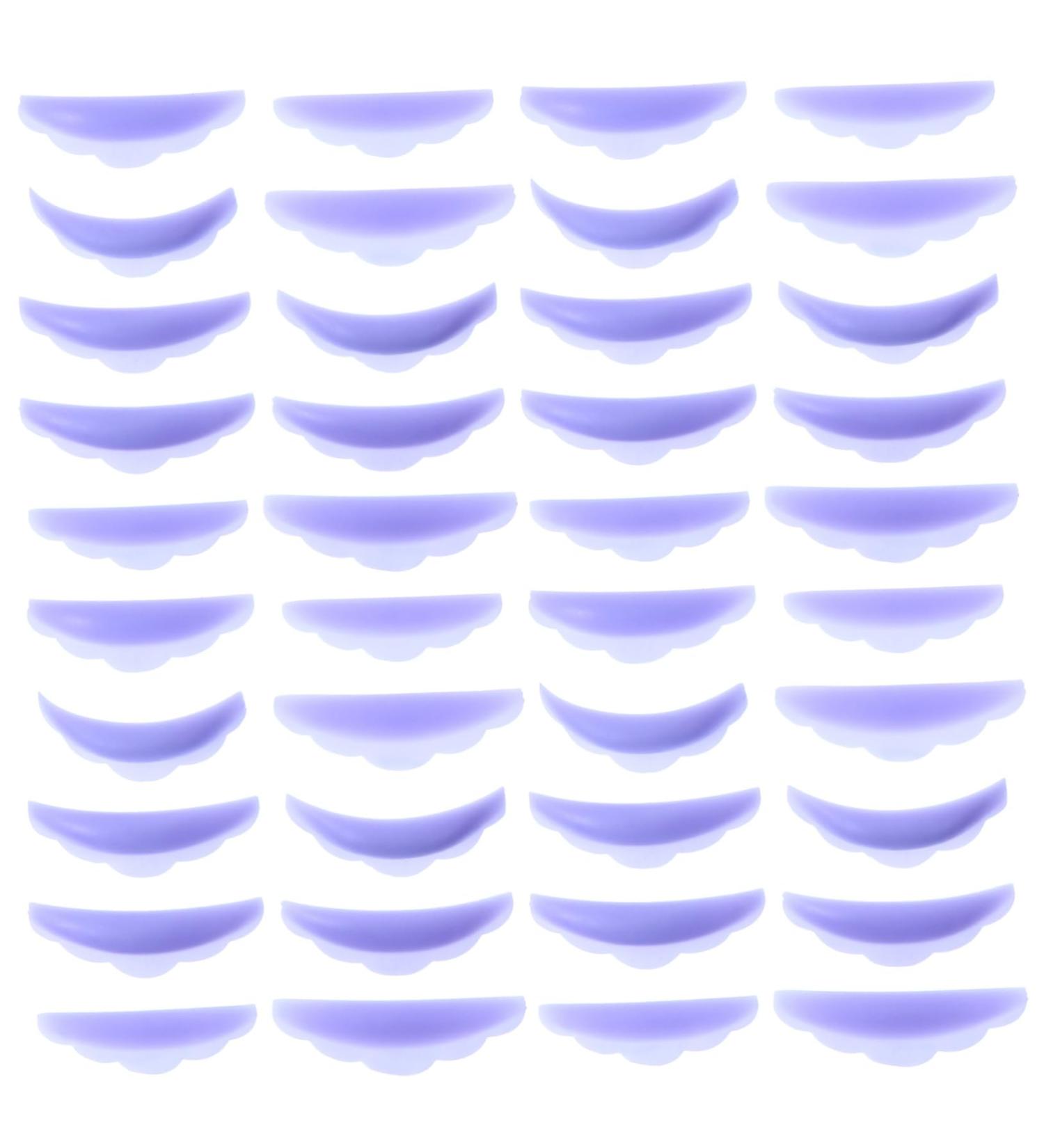 HONMEET 20 Pairs Eyelash Silicone Patch Lashes Shield Medium Eyelash Perm Gaskets Eyelash Curling Lash Lift and Kit Eyelash Lift Tool Lash Tool Eyelash Curler False Eyelash Patches Purple - Buy Online on GoSupps.com