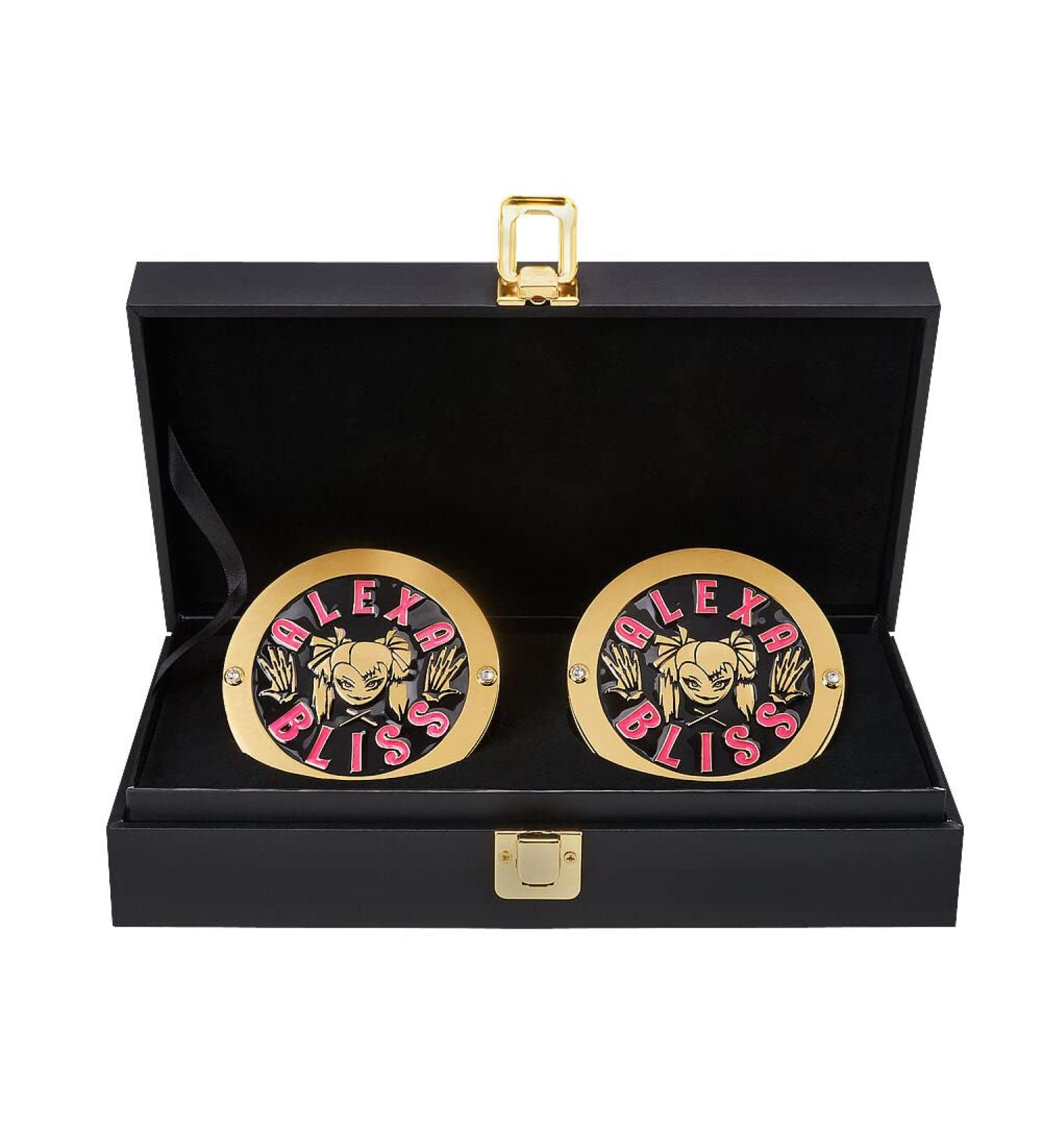 WWE Authentic Wear Alexa Bliss Championship Replica Side Plate Box Set Multi - Buy Online on GoSupps.com