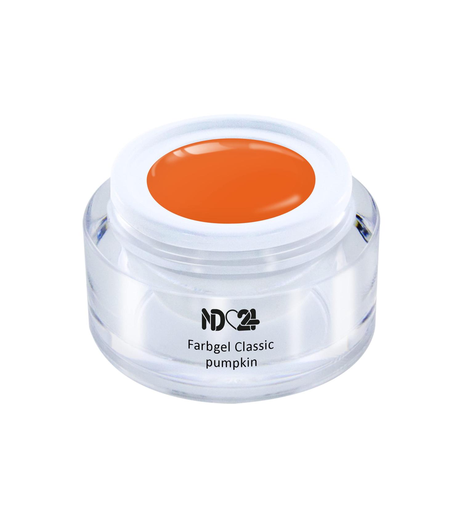 Gel Classic Pumpkin UV LED Color Gel - Studio Quality Orange - Made in Germany - 5ml | International Shipping - Buy Online on GoSupps.com