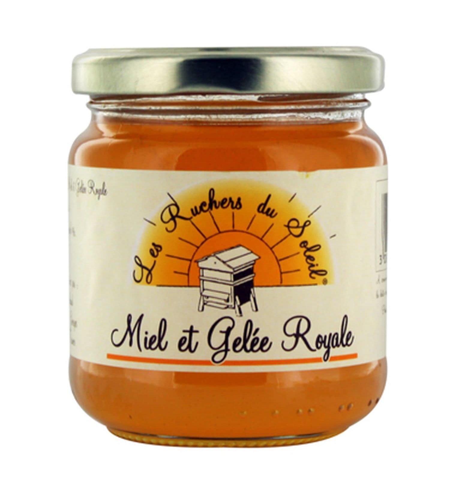 Honey and royal jelly - Les Ruchers du Soleil - 250g jar