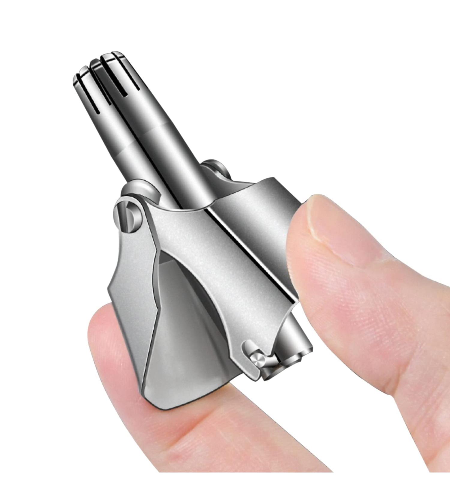 EKE Nose Hair Trimmer - Manual Painless Waterproof Remover with 12 Blades | Easy to Clean & Carry | International Shipping Available - Buy Online on GoSupps.com