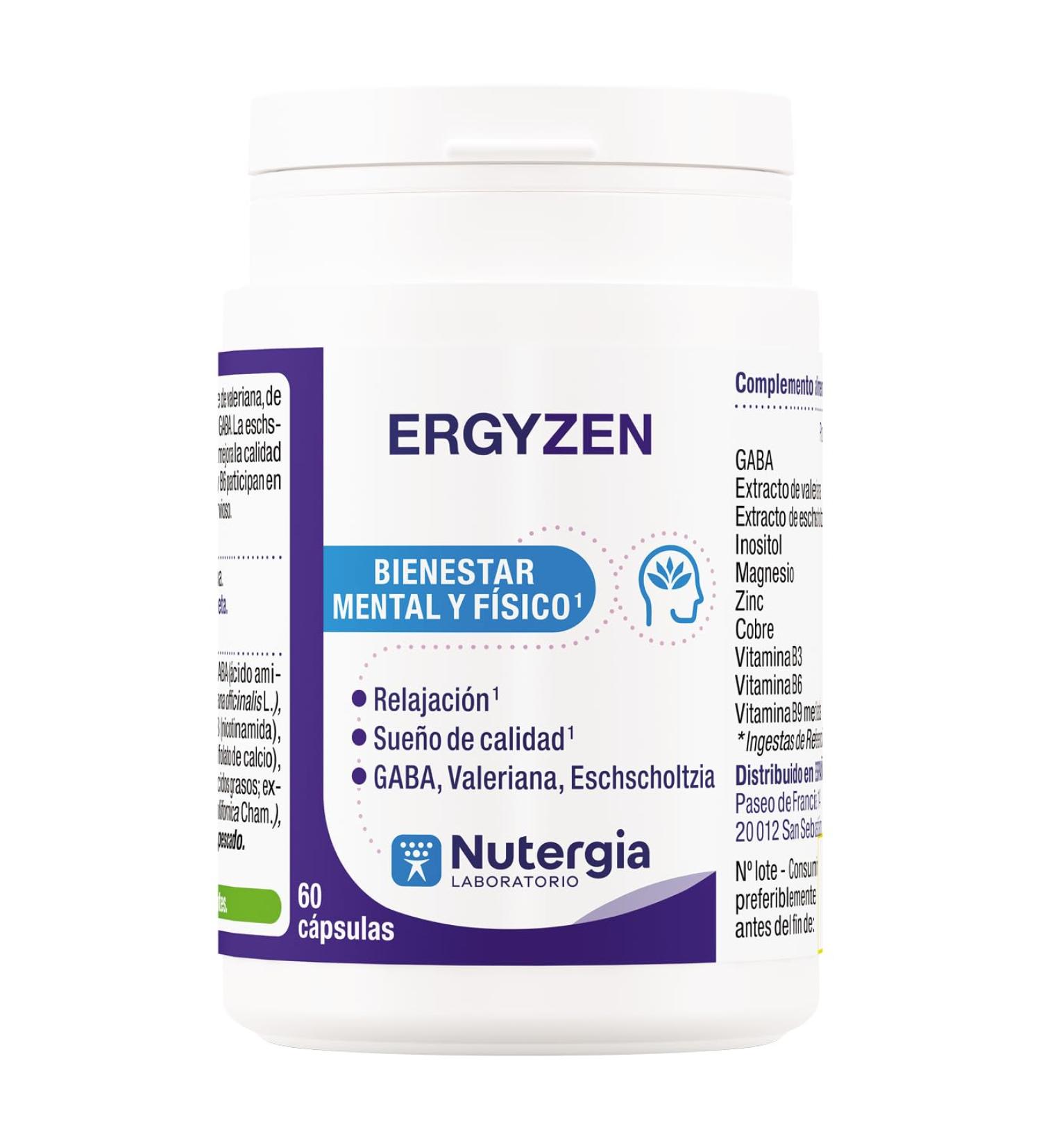 Nutergia ERGYZEN 60 Capsules Optimal Relaxation