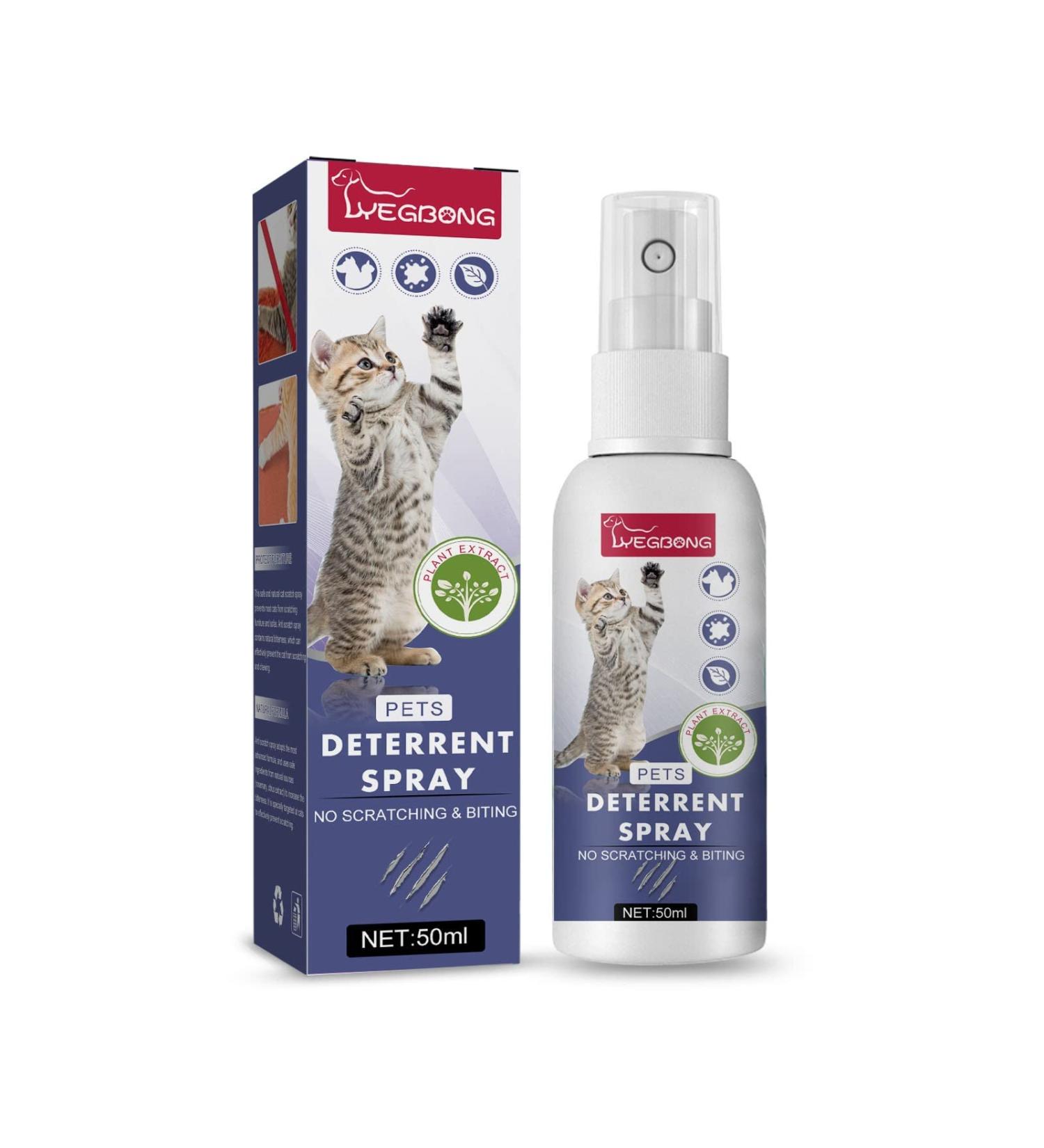 MRGIINRI Cat Wall Bed 50mlCat Spray Training Aid For Cat Scratch Furniture Protector Keep Pet Off Indoor Outdoor Use Cat Devices Indoor (A One Size) - Buy Online on GoSupps.com