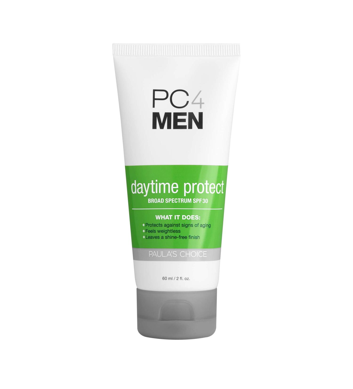Paula's Choice PC4MEN Daytime Protect SPF 30 Moisturizer | 2 oz Bottle | Fragrance Free - Buy Online on GoSupps.com