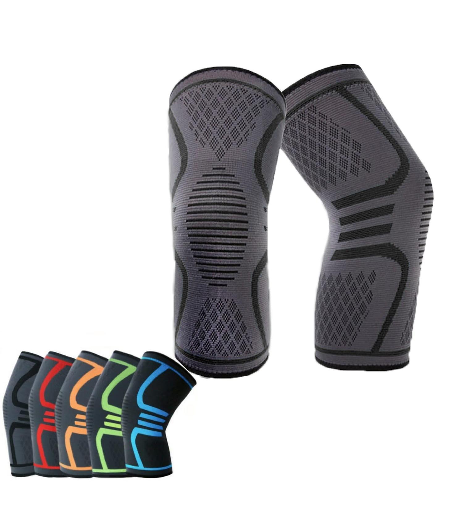 Dr. Bone's Compression Sleeve Knee Support Brace Designed To Alleviate Pain Caused By Joint Pain Arthritis Ligament Injury Meniscus Tear Acl Mcl Tendonitis Pain Relief (Pack 2 Large) L 2 - Buy Online on GoSupps.com