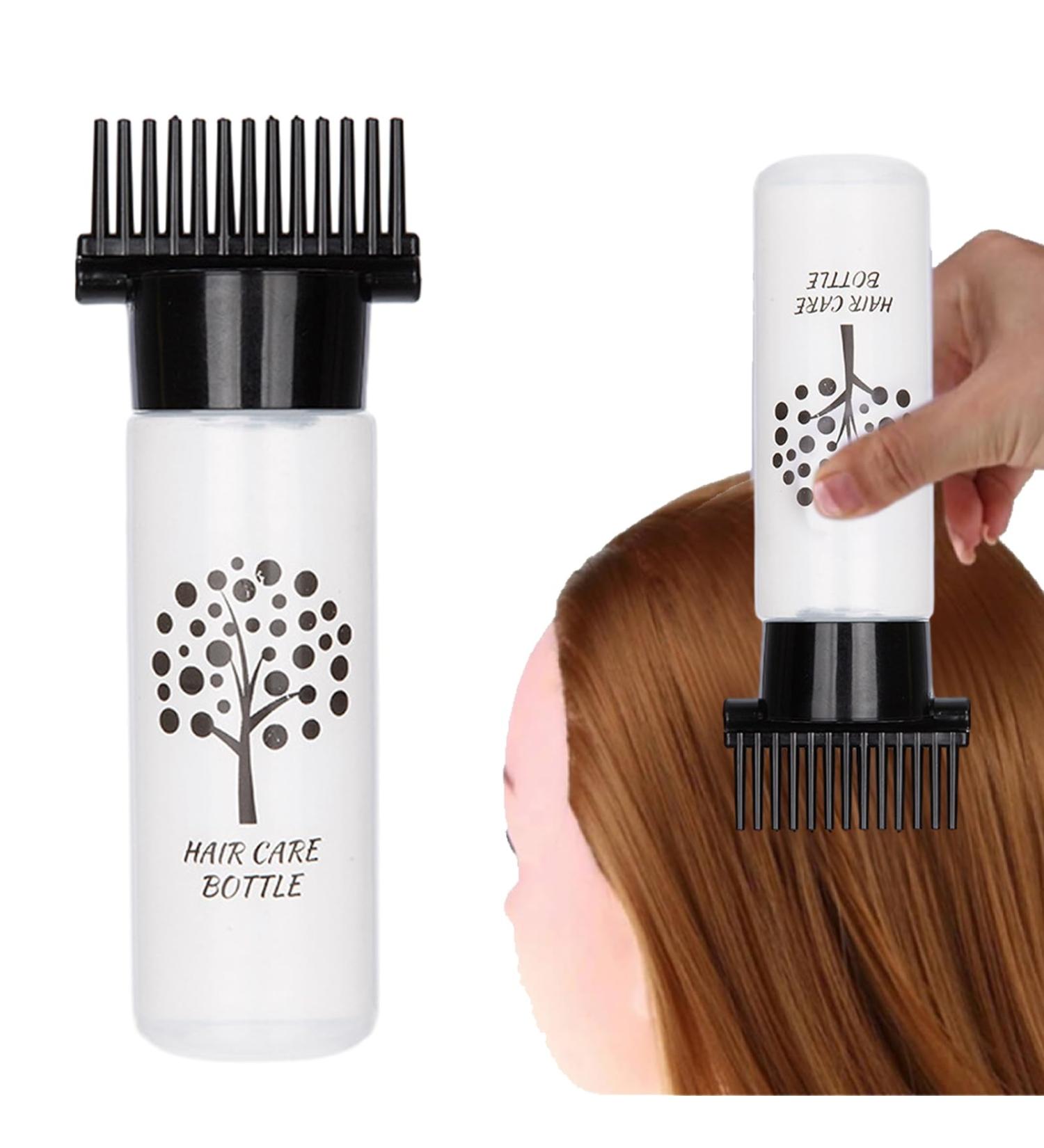 Cart Bottle Applicator - 180ml Hair Oil & Dye Bottle for Home Salon | Ideal for Hair Styling & Liquid Applications - Buy Online on GoSupps.com