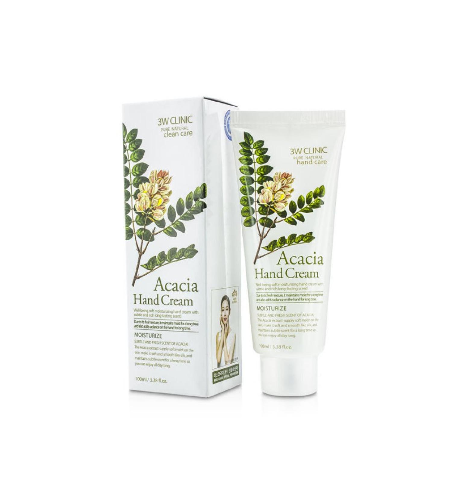3W Clinic 3W Clinic Moisturising Acacia Hand Cream 100 ml