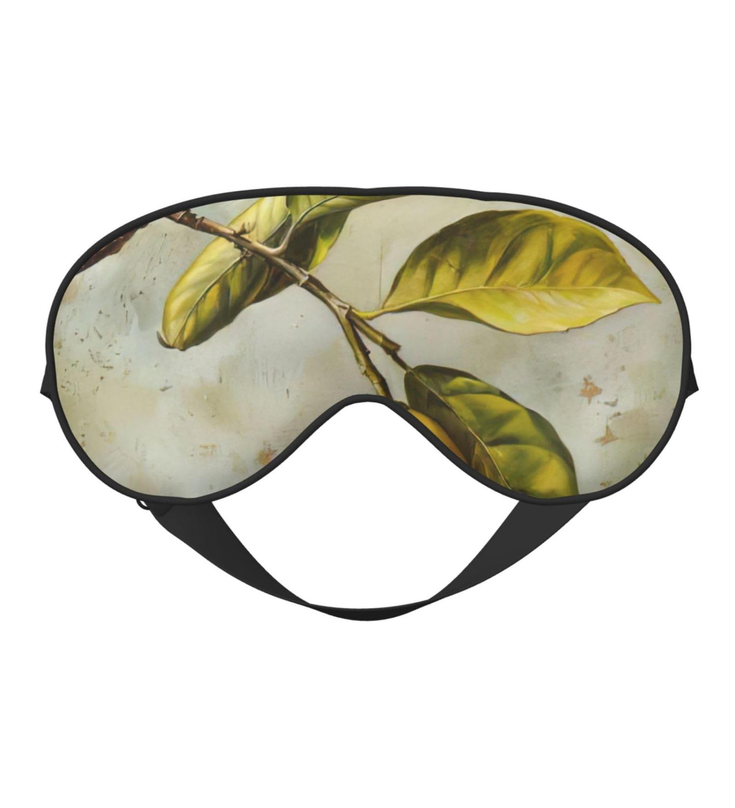 Buy SSIMOO Lemon Fruit Soft Sleep Eye Mask - Breathable Travel Eye Patch for Women - Perfect Relaxation & Comfort - Buy Online on GoSupps.com