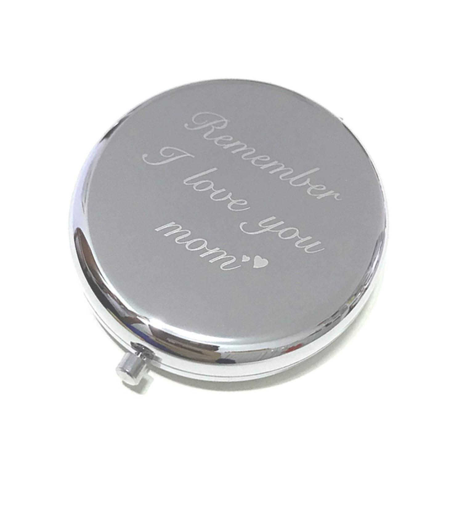 Remember I Love You Mom - Engraved Funny Mirror Gift from Daughter/Son | Wedding Anniversary Special - Buy Online on GoSupps.com
