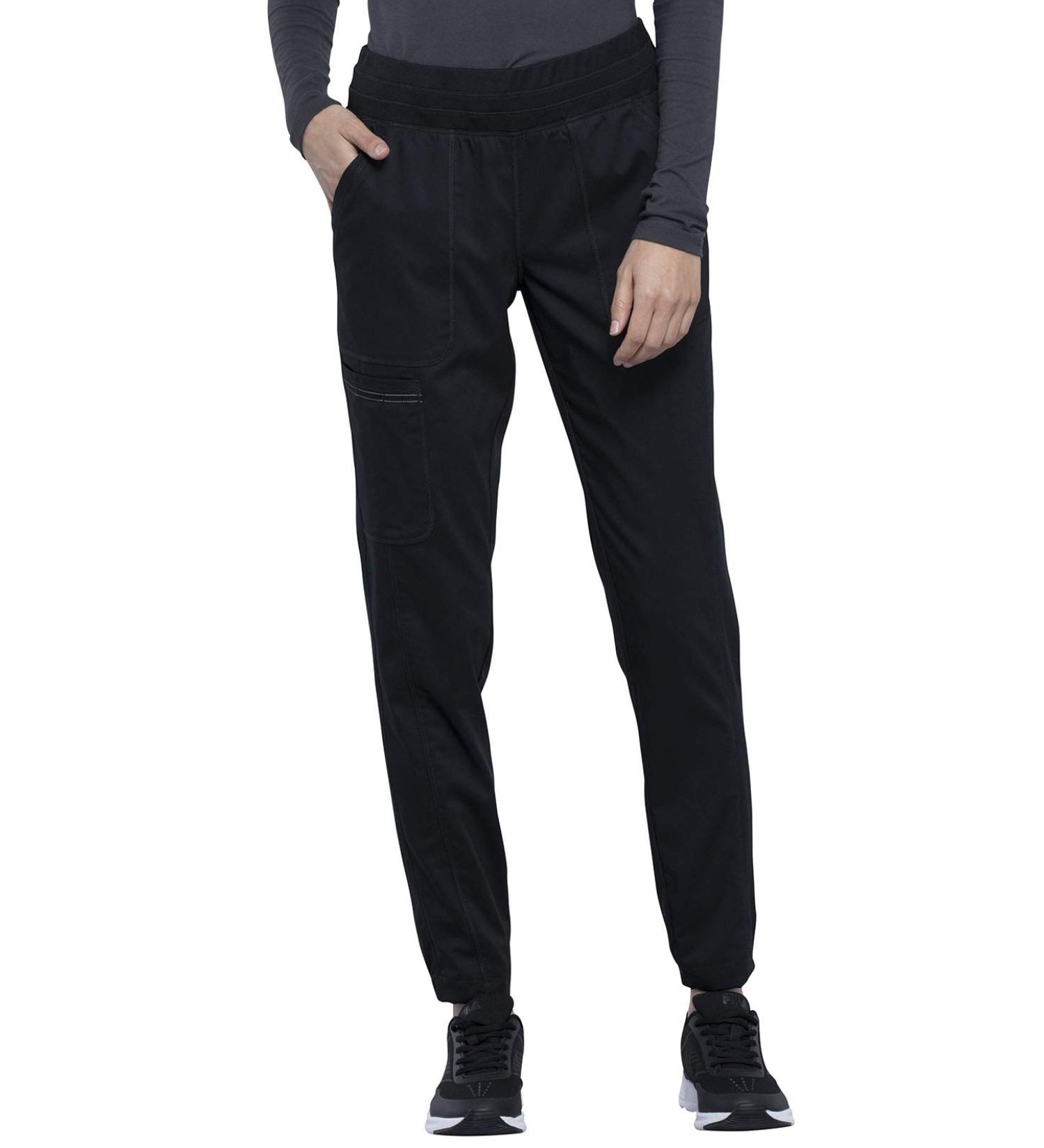 Women's Workwear Revolution Jogger Scrubs - Small Black | Soft Stretch, Easy Care | WW011 - Buy Online on GoSupps.com