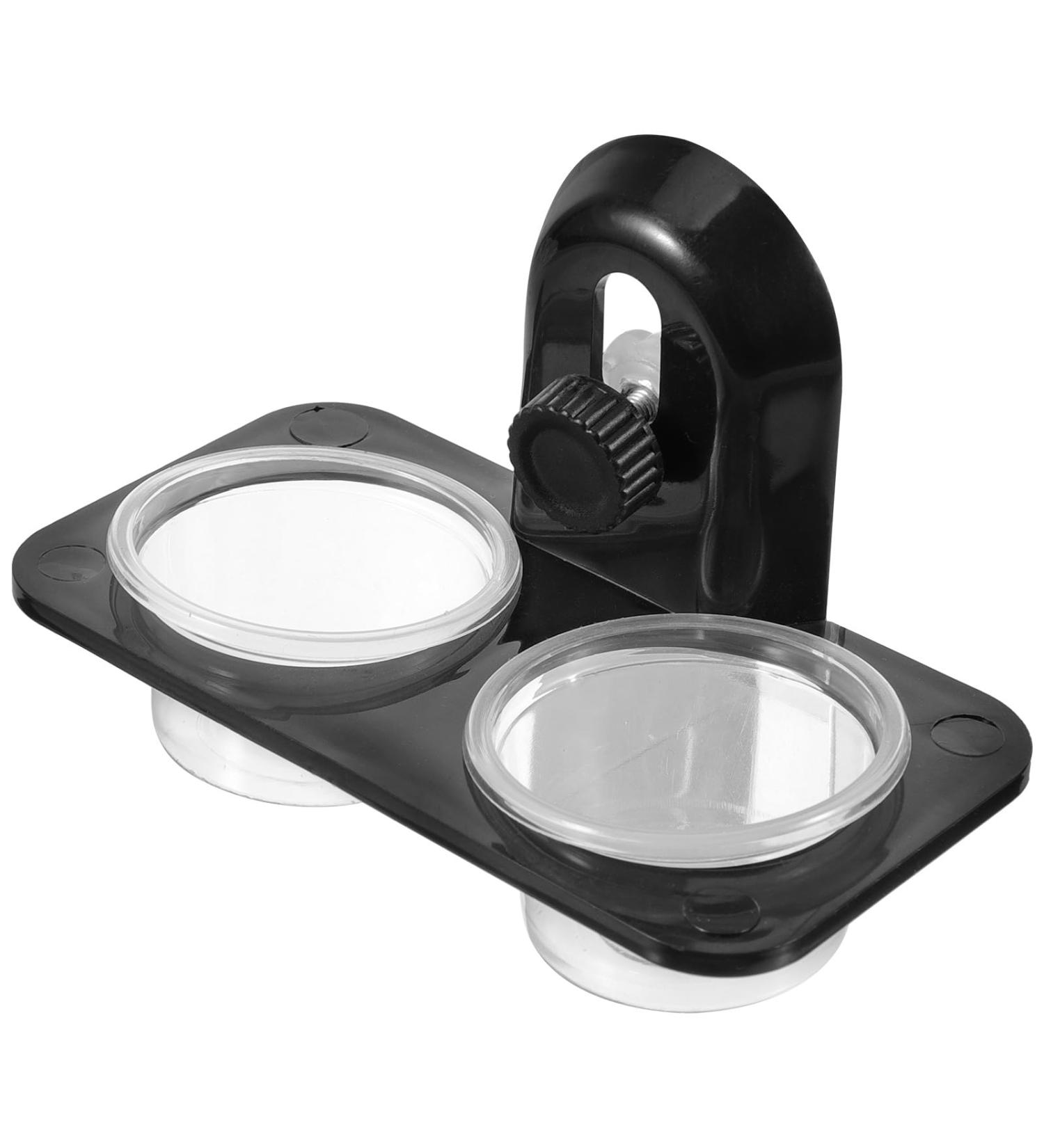 POPETPOP Gecko Feeder Ledge-Small Gecko Food Cups Reptile Feeder for Reptiles Food and Water Feeding(Screw Type) Size 1 - Buy Online on GoSupps.com