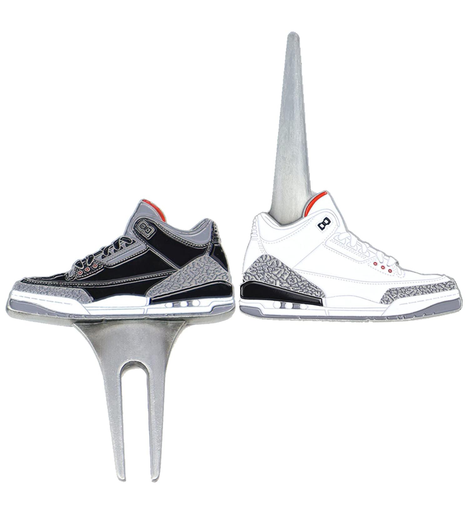 Golf Divot Repair Tool Sneakers Style Fork Ball Marker - Set of 2 - Buy Online on GoSupps.com
