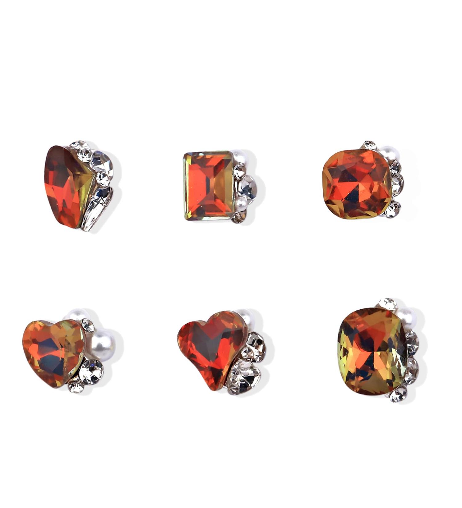 Resin Accessories 5pcs/bag Rhinestones Beautiful Decoration - Buy Online on GoSupps.com