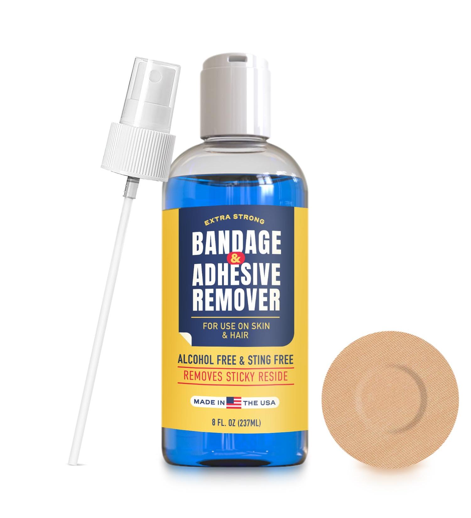 Sting-Free Adhesive Remover | Gentle Pain-Free Solution for Sensitive Skin & Medical Needs - Buy Online on GoSupps.com