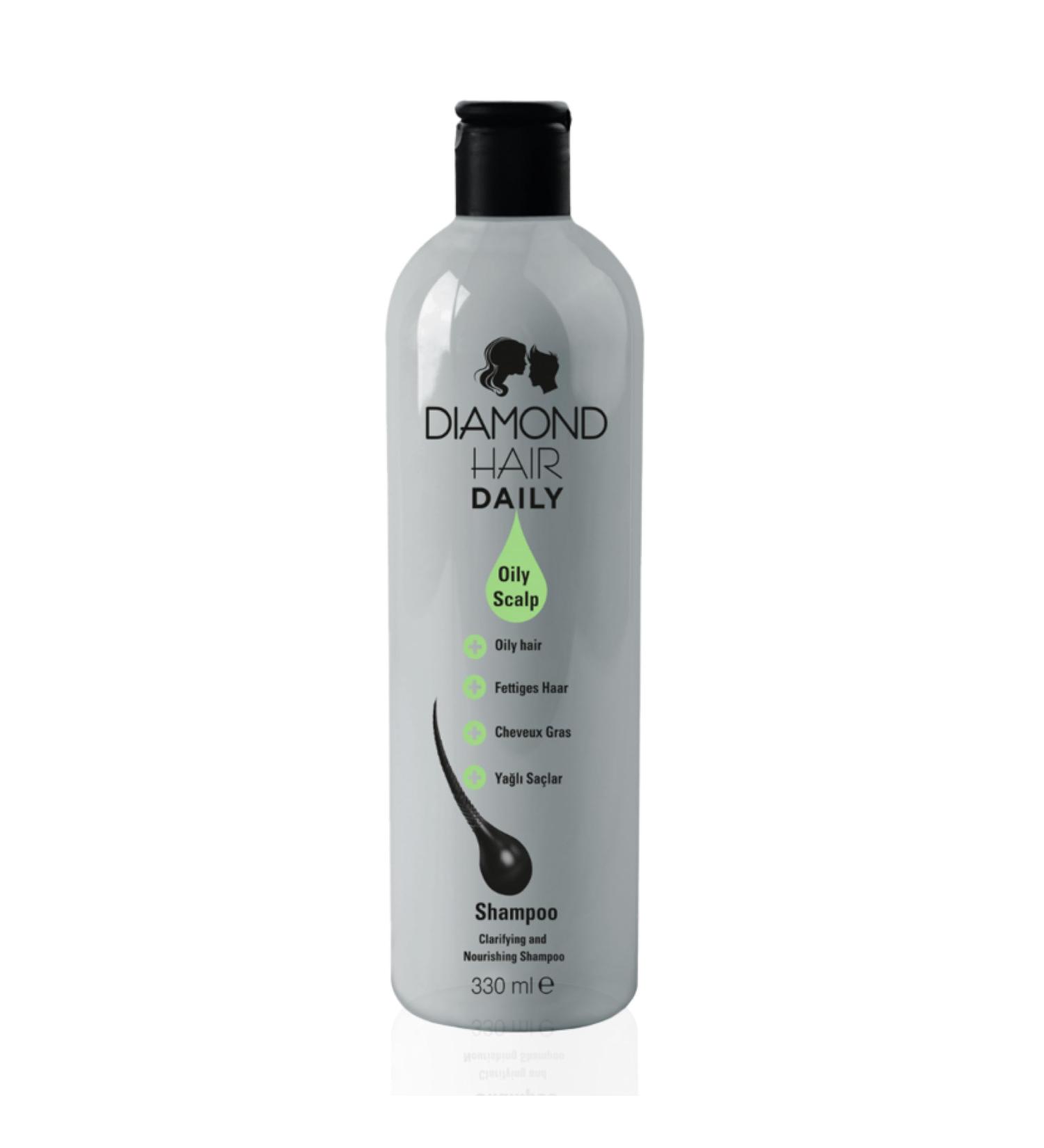 Diamond Hair Shampoing quotidien l'huile pour le cuir chevelu - Buy Online on GoSupps.com