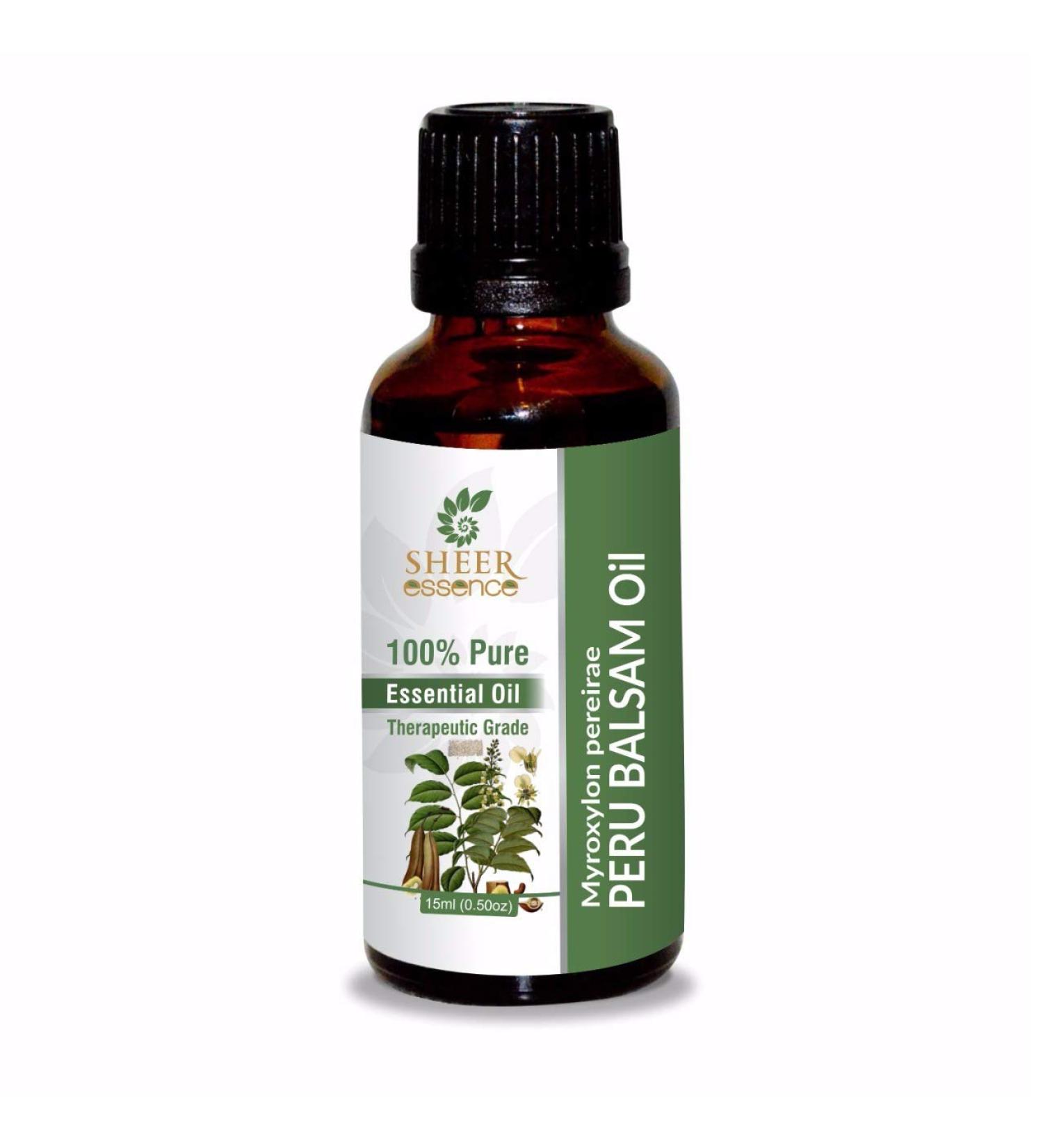 Peru Balsam Oil (Myroxylon Pereirae) Essential Oil 100% Pure Natural Undiluted Uncut Therapeutic Grade Oil 3.38 FL.OZ 100ML (3.38 FL.OZ)