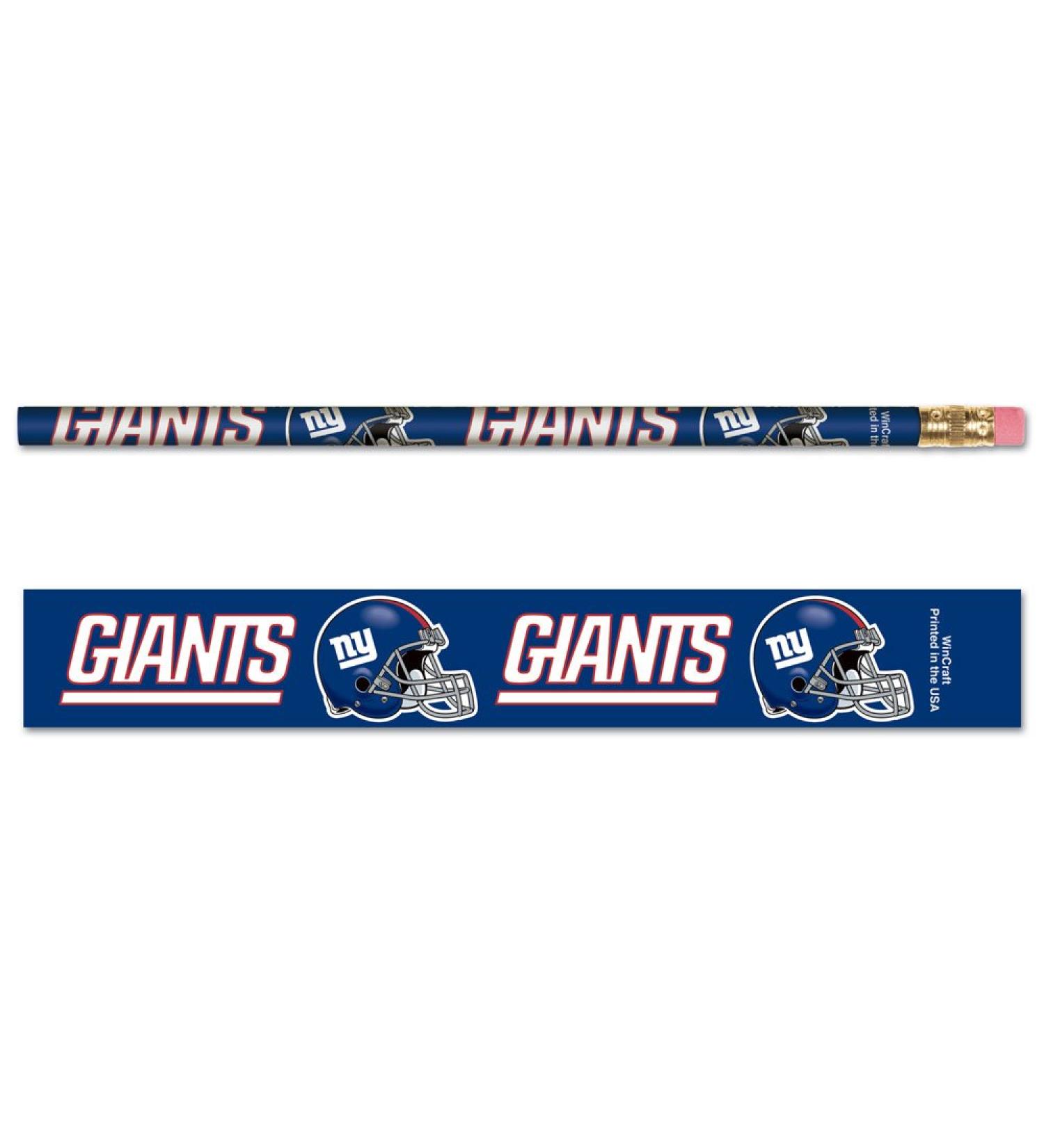 NFL New York Giants 15556041 Pencil (6 Pack)