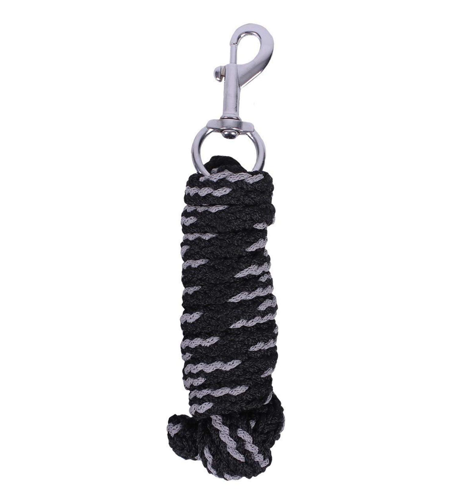 ARBO-INOX - Tie rope - 2m - with carabiner - 12 colours (black)