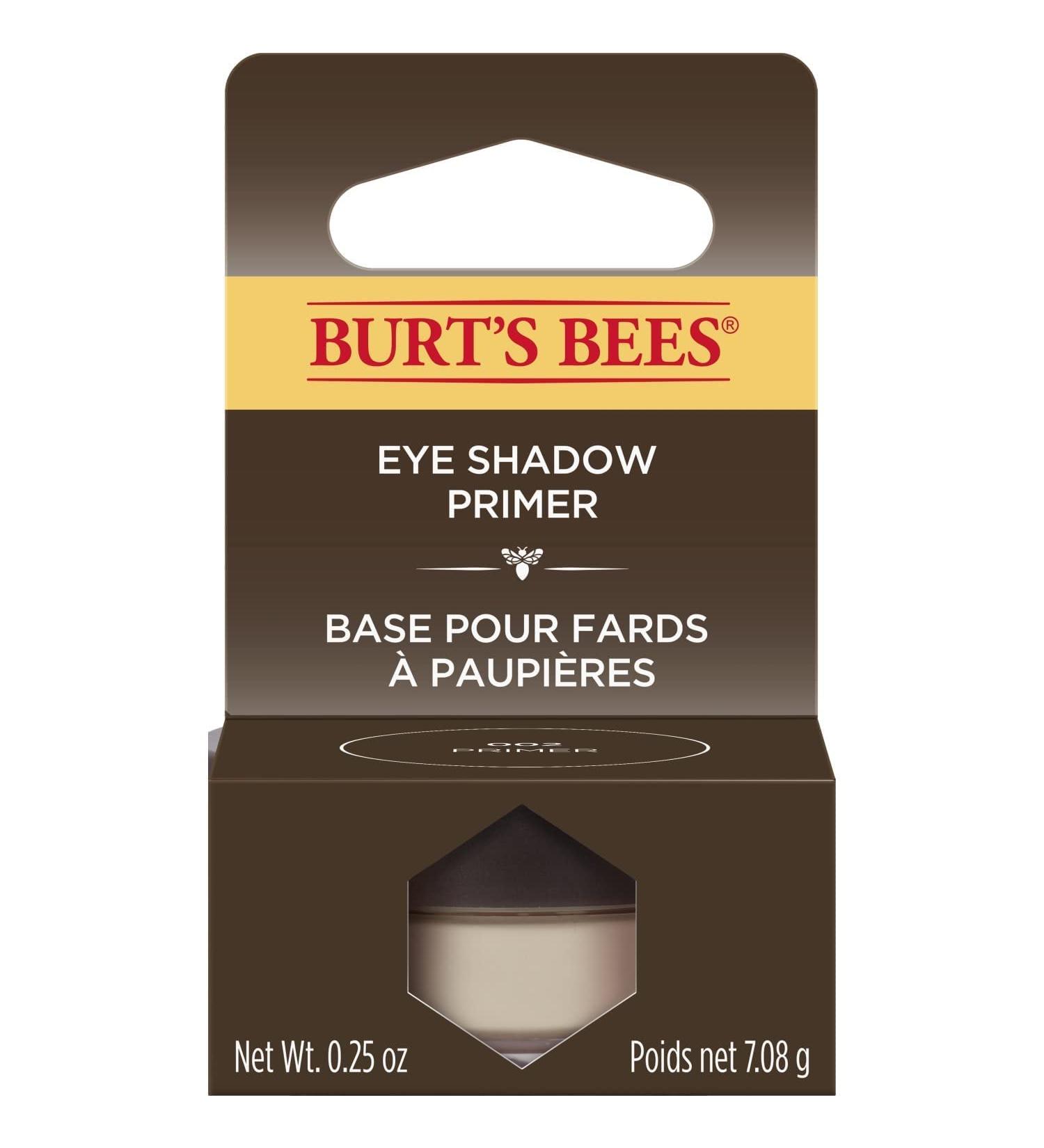 Burt's Bees Eye Shadow Primer - Ultra Sheer Translucent Beige Color - Extends Wear - 0.25 Ounce - Buy Online on GoSupps.com
