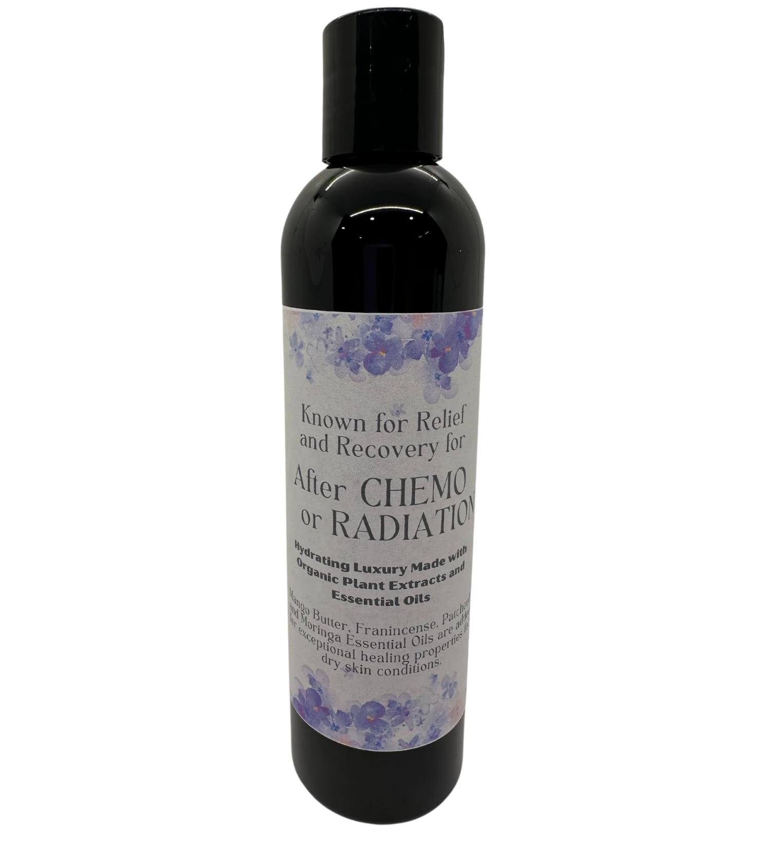 Oncology Lotion Calming and Hydrating to Stressed Skin Undergoing Chemo or Radiation Organic Ingredients