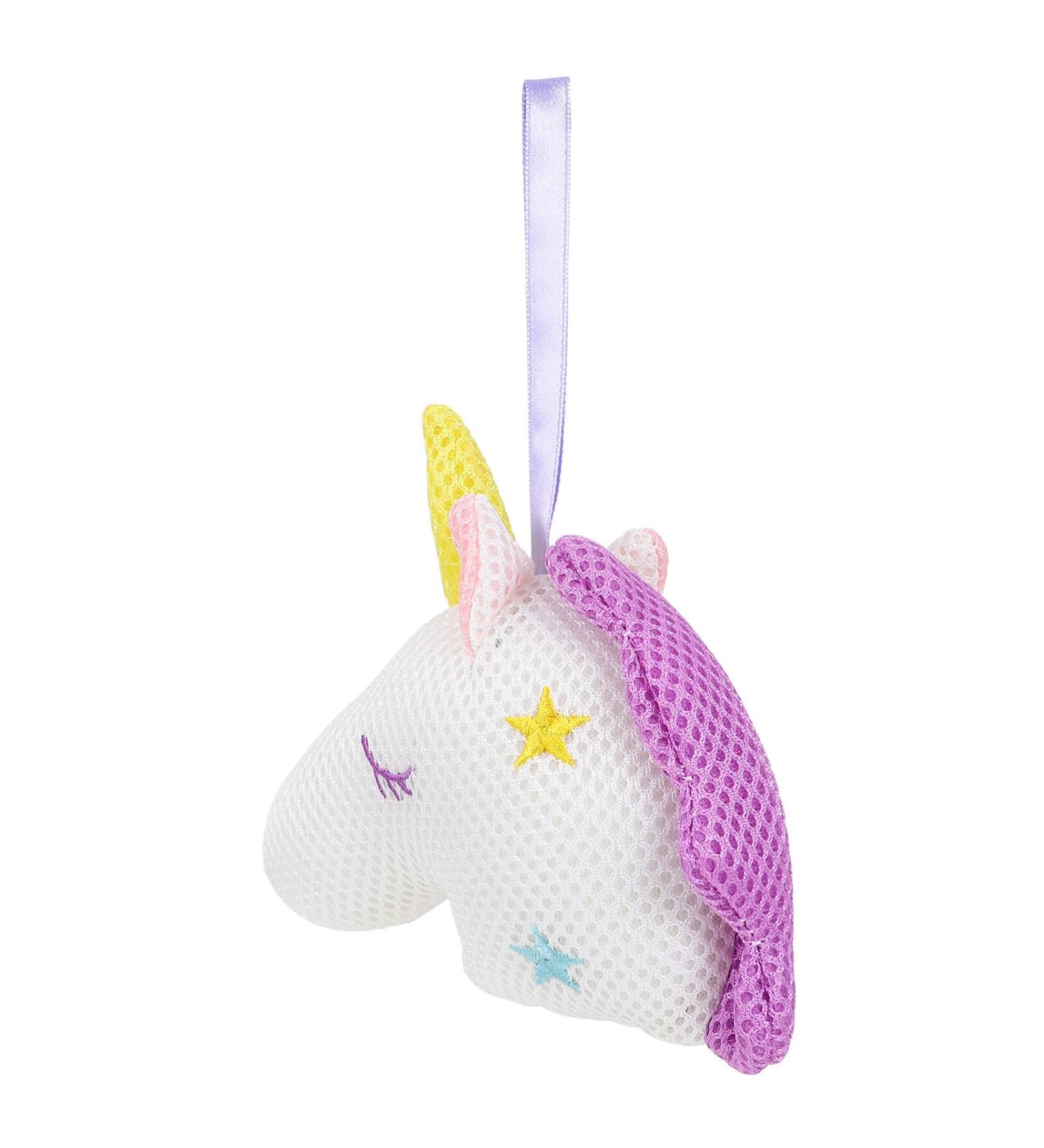 POPETPOP Unicorn Bath Shower Sponge- Animal Shape Bath Ball for Kids Bath Sponge Cute Cartoon Unicorn Bath Loofah Shower Puff Ball Bath Accessories for Exfoliating Body Cleaner - Buy Online on GoSupps.com