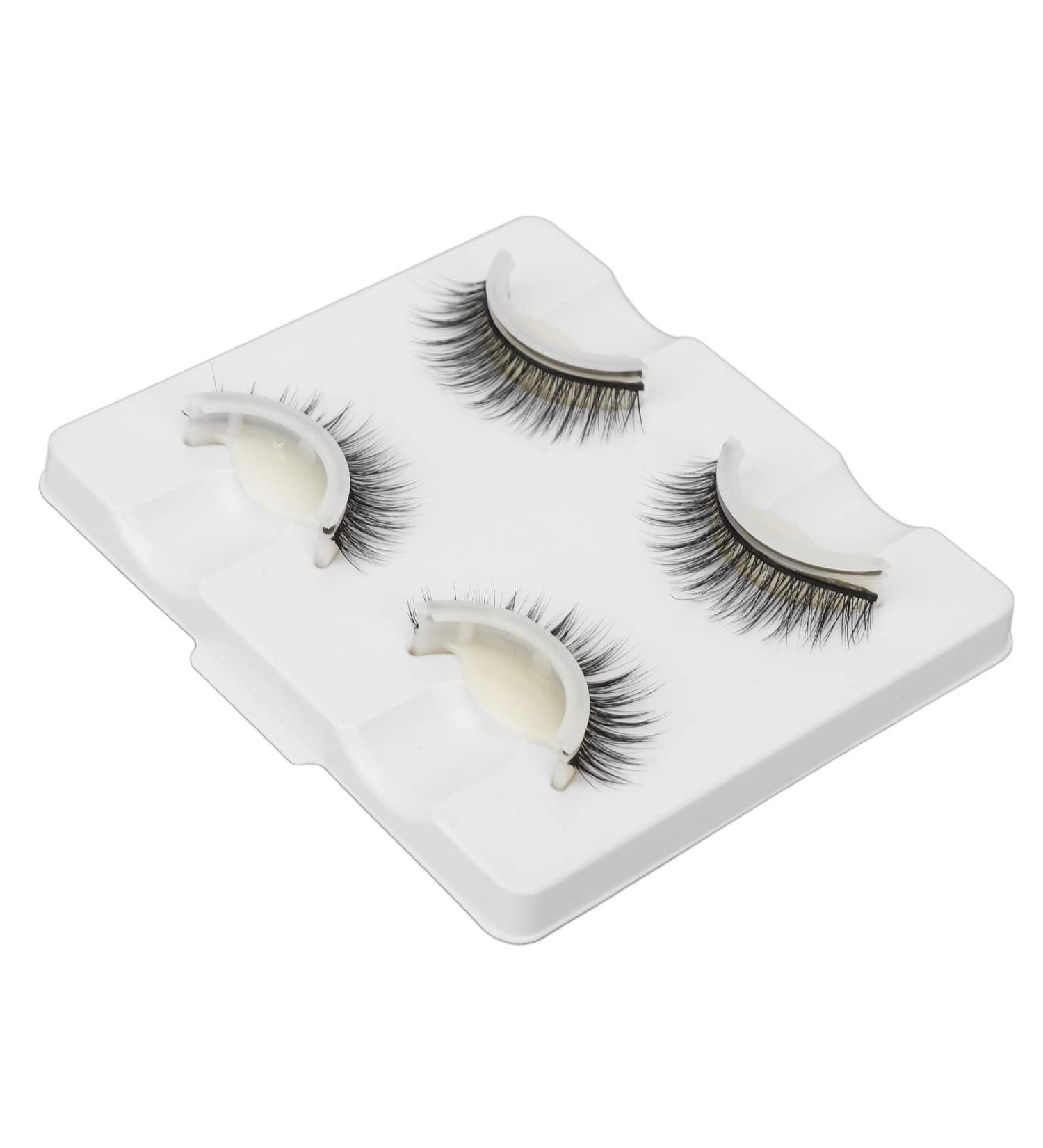 Self-adhesive False Eyelashes Set Easy to Operate False Eyelashes for Home (Cosikii079fgpcgv-12) - Buy Online on GoSupps.com