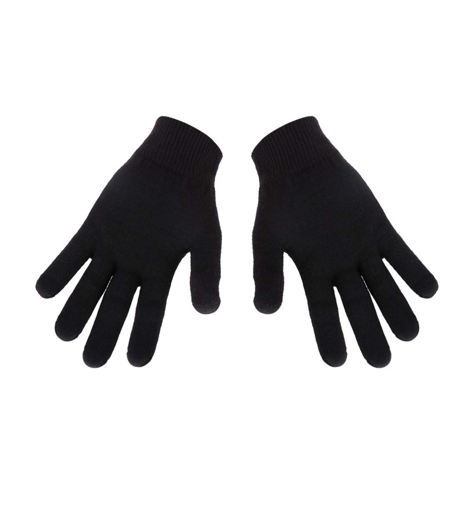 EXPER Men's Large Moisturizing Gel Gloves - Hydrating Dry Hands Treatment for Overnight Healing - Black - Buy Online on GoSupps.com