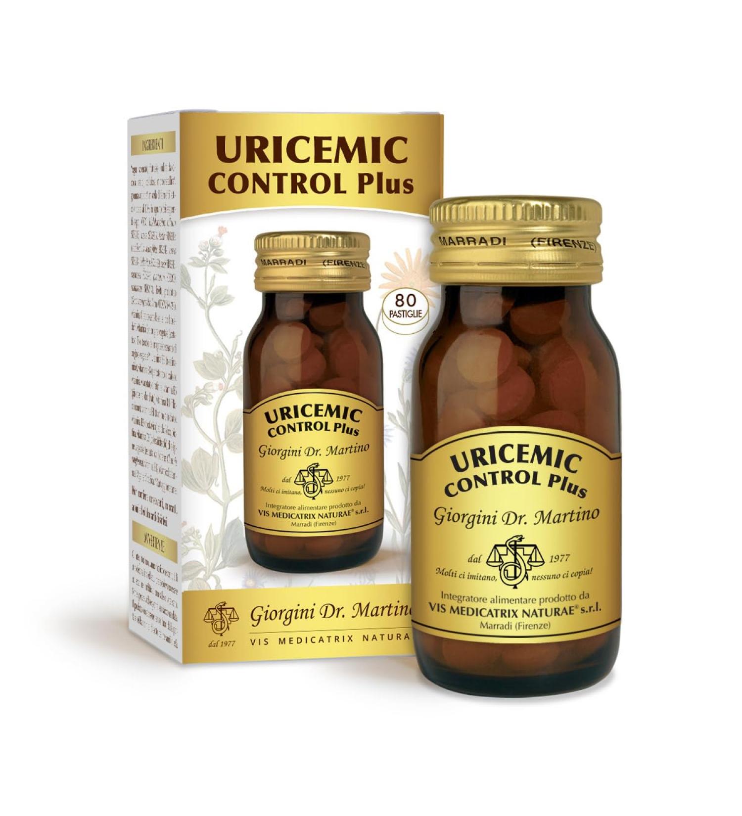  Dr Giorgini URICEMIC CONTROL PLUS pastiglir - 40 g - Buy Online on GoSupps.com