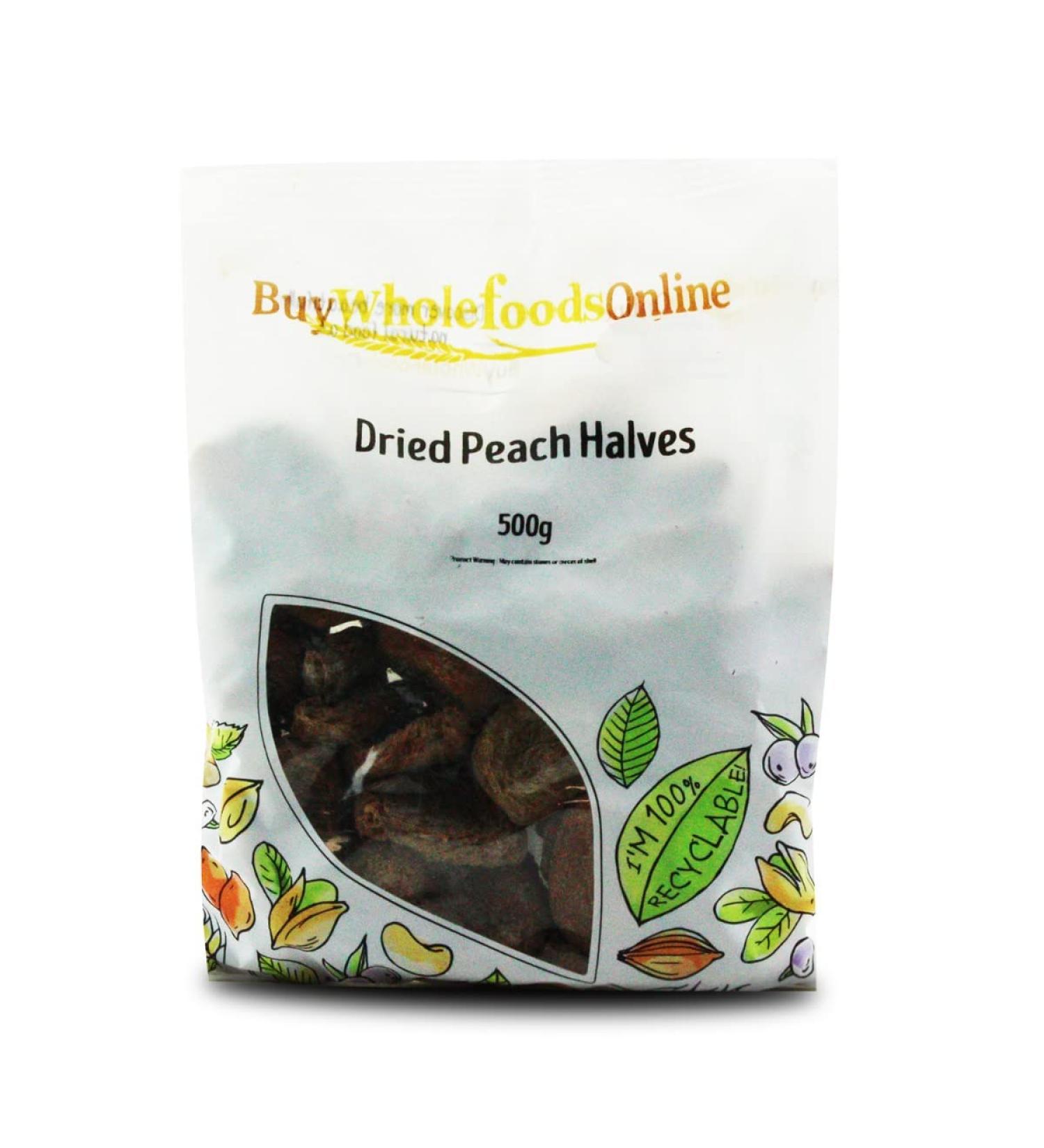 Peach Halves Dried 500g (BWFO)