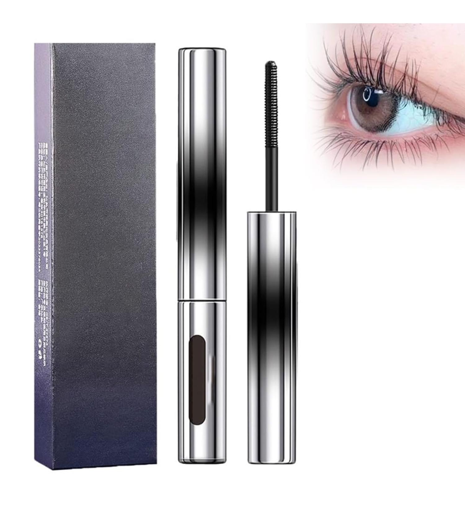 2pcs Iron Wand Mascara 3D Curling Eyelash Iron Mascara Iron Brush Mascara Washable Extra Slim Metal Mascara Bristleless Metal Rod Mascara Waterproof Long Lasting Lash Extensions Mascara (Color : 1pcs - Buy Online on GoSupps.com