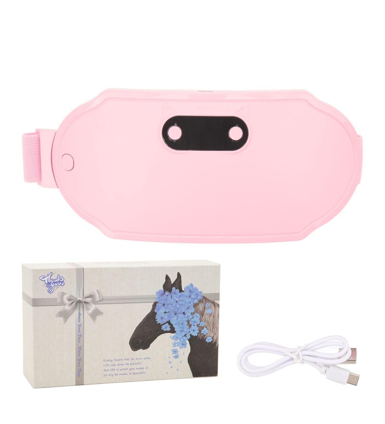 Wireless Massage & Heating Pillows - 6 Heat & Vibration Levels for Uterus & Waist Pain Relief | International Shipping - Buy Online on GoSupps.com