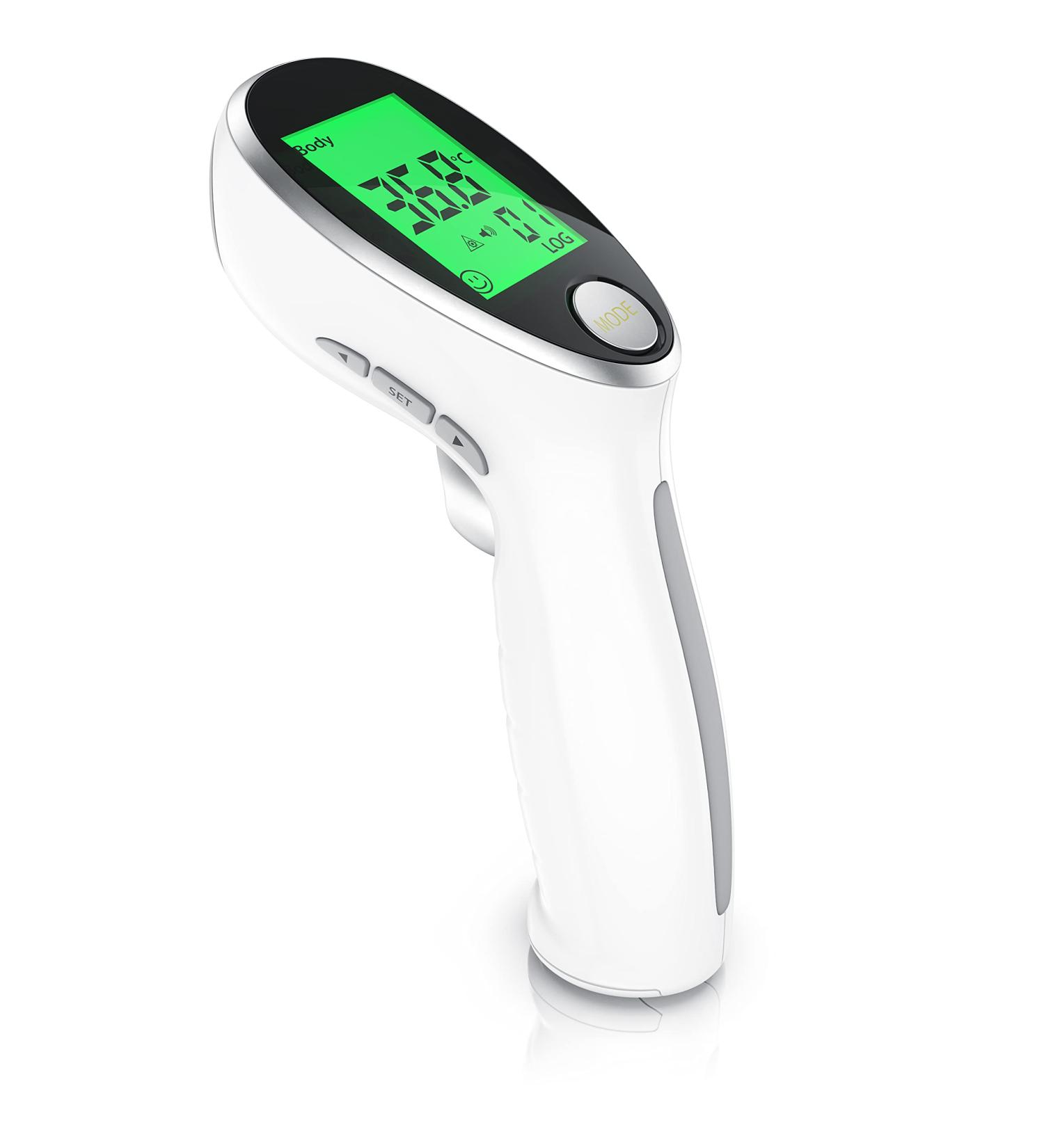 Buy Medicinalis Infrared Thermometer | Contactless Digital Fever Thermometer for Baby Child & Adult - LCD Display & Fever Alarm - Fast International Shipping - Buy Online on GoSupps.com